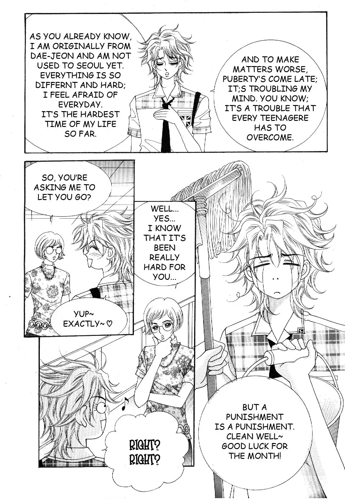 Boy of the Female Wolf Chapter 20 page 9 - Chapter 20 : A Nasty Feeling