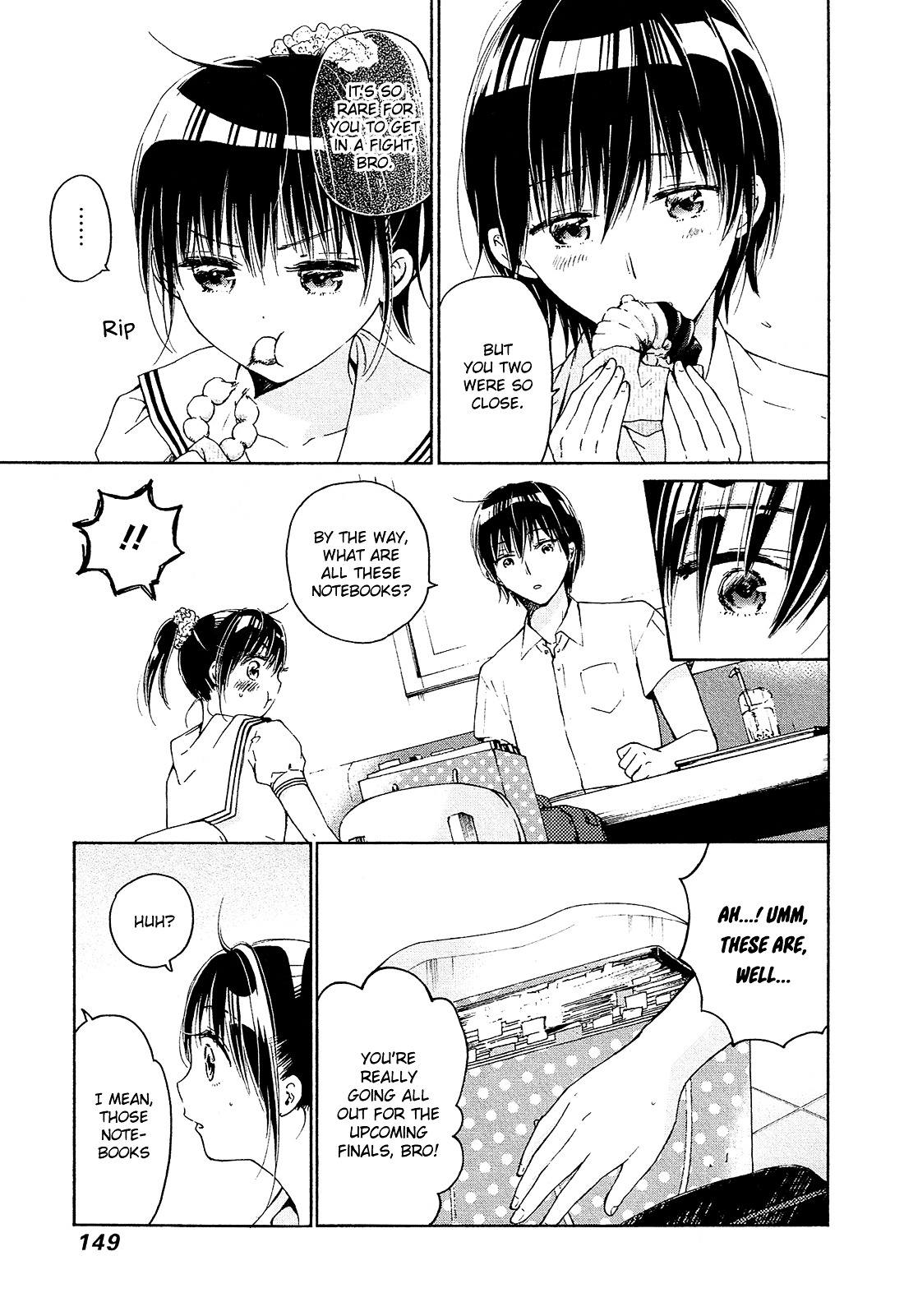 Boy Skirt Chapter 11 page 12 - Chapter 11 : Friendship Notebook
