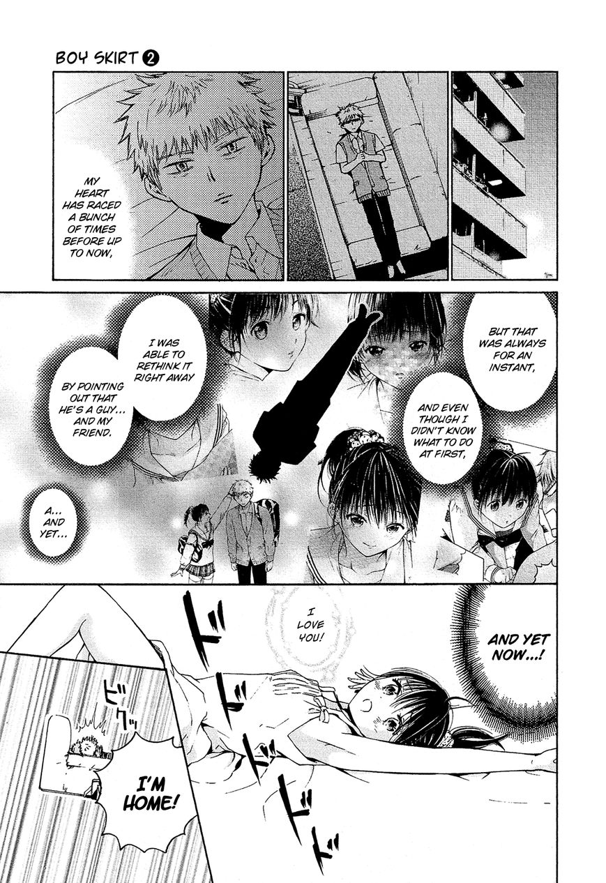 Boy Skirt Chapter 13 page 8 - Chapter 13 : Yuuya and Shigemitsu [End]