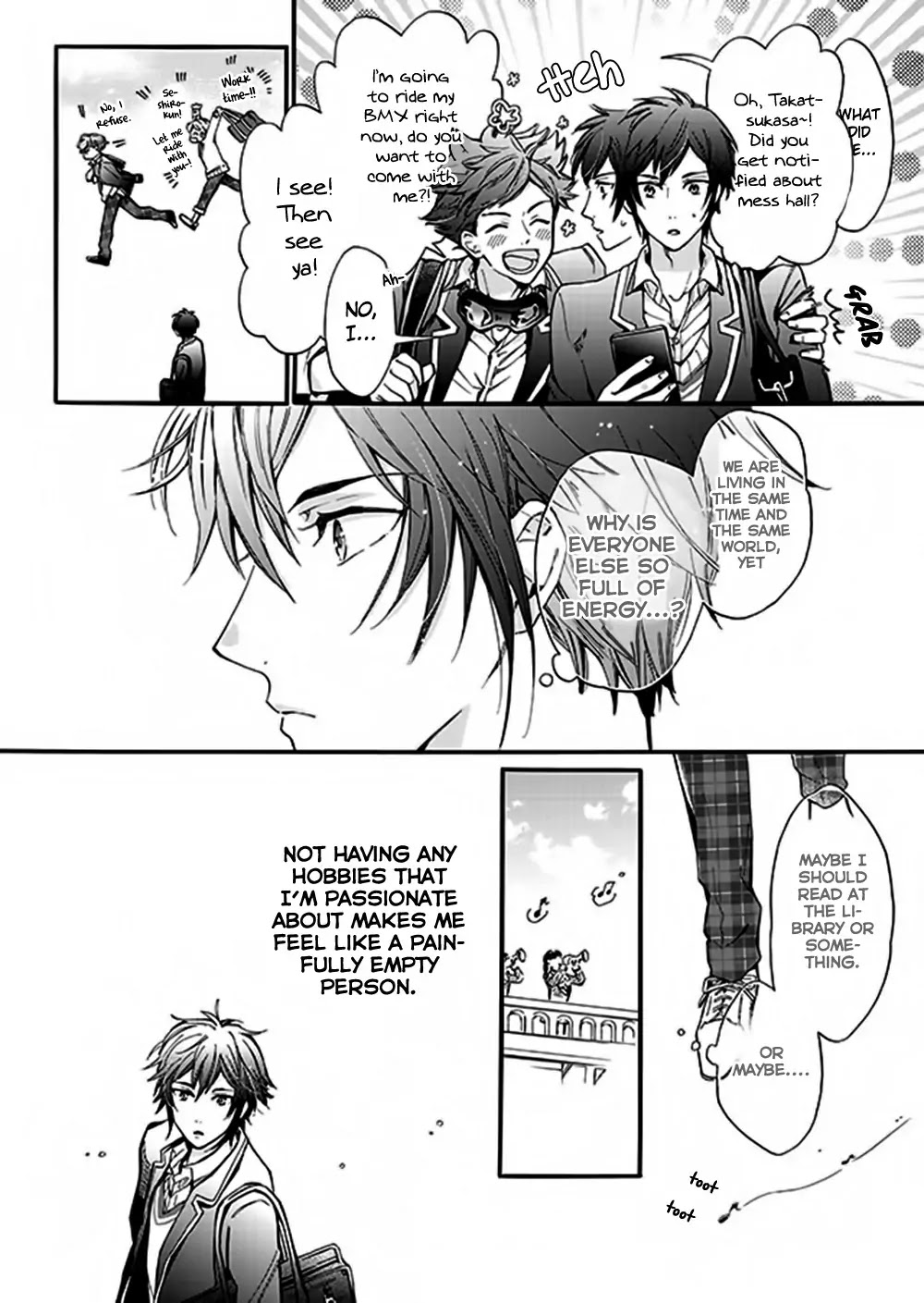 Boyfriend (Beta) Side Comics Chapter 1 page 4 - Chapter 1: A Very Important Experience [Takatsukasa Masaomi]