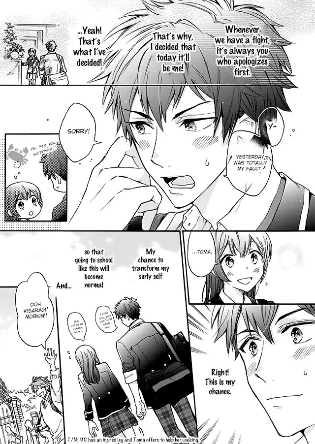 Boyfriend (Beta) Side Comics Chapter 6 page 4 - Chapter 6: To Become a Man You Can Rely on [Kisaragi Toma]