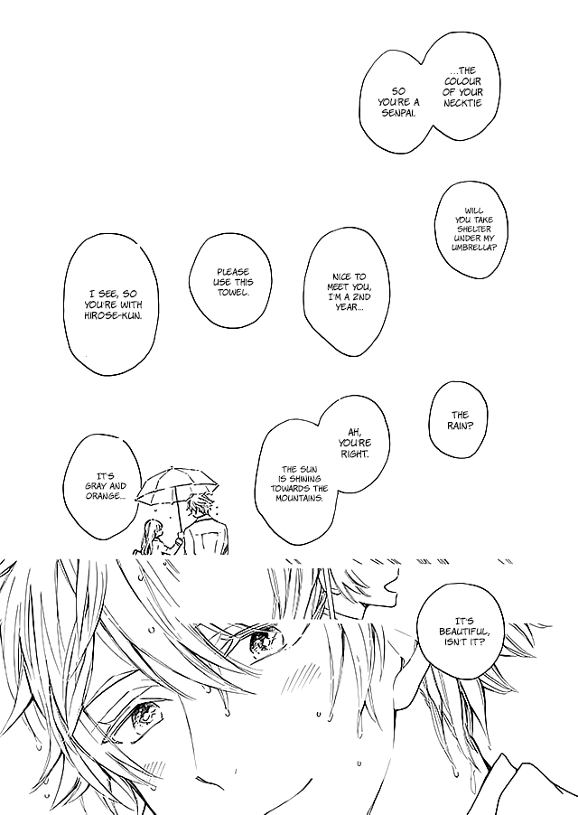 Boyfriend (Beta) Side Comics Chapter 9 page 9 - Chapter 9: Afterimage of the Rain [Kuwakado Aoi]