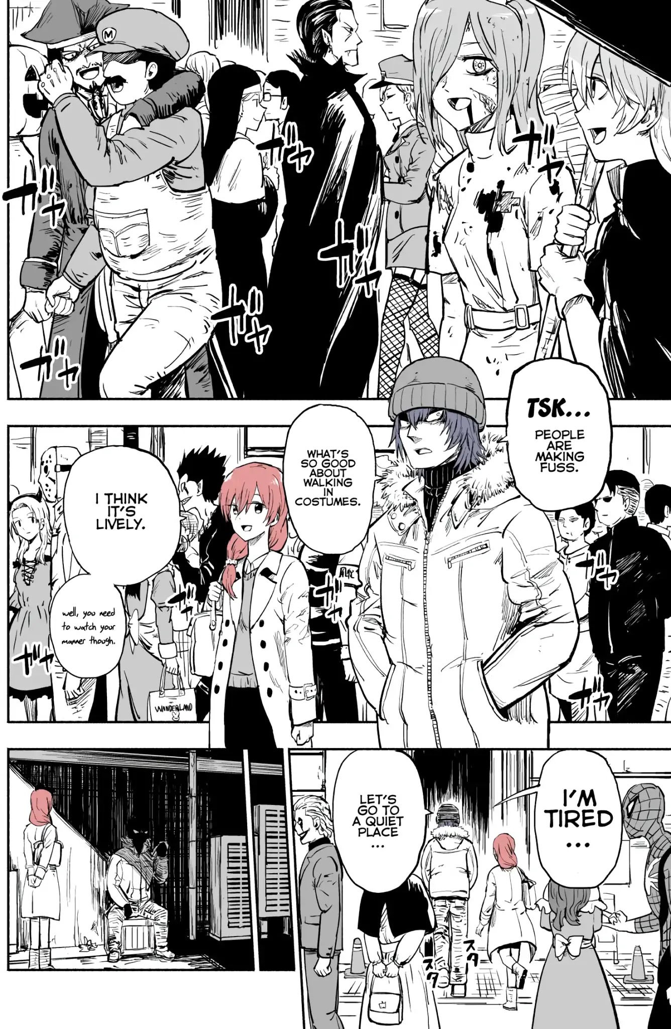 Boyfriend Who Disses Halloween Event Chapter 0 page 1 - Chapter 0: Oneshot