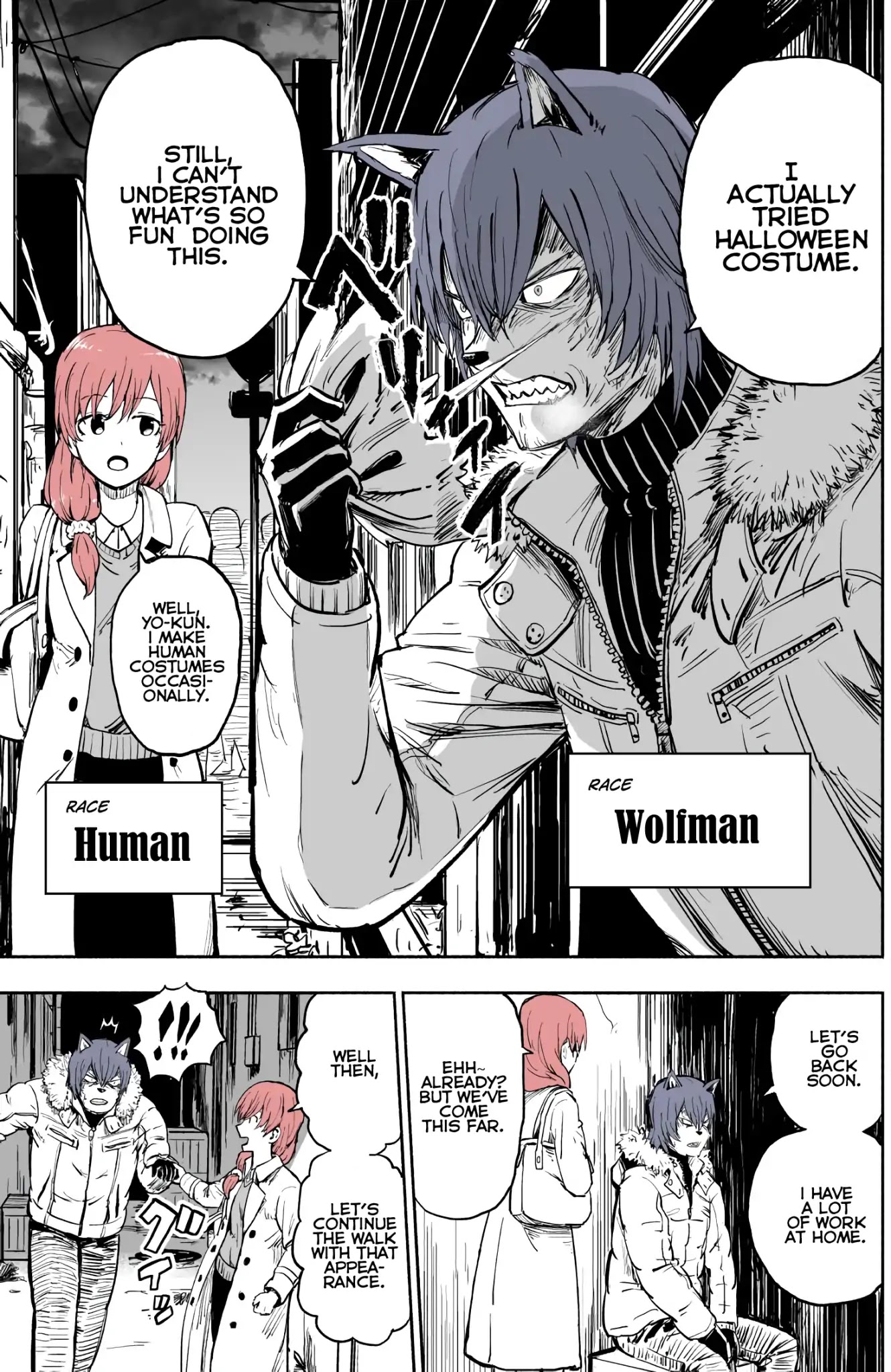Boyfriend Who Disses Halloween Event Chapter 0 page 2 - Chapter 0: Oneshot