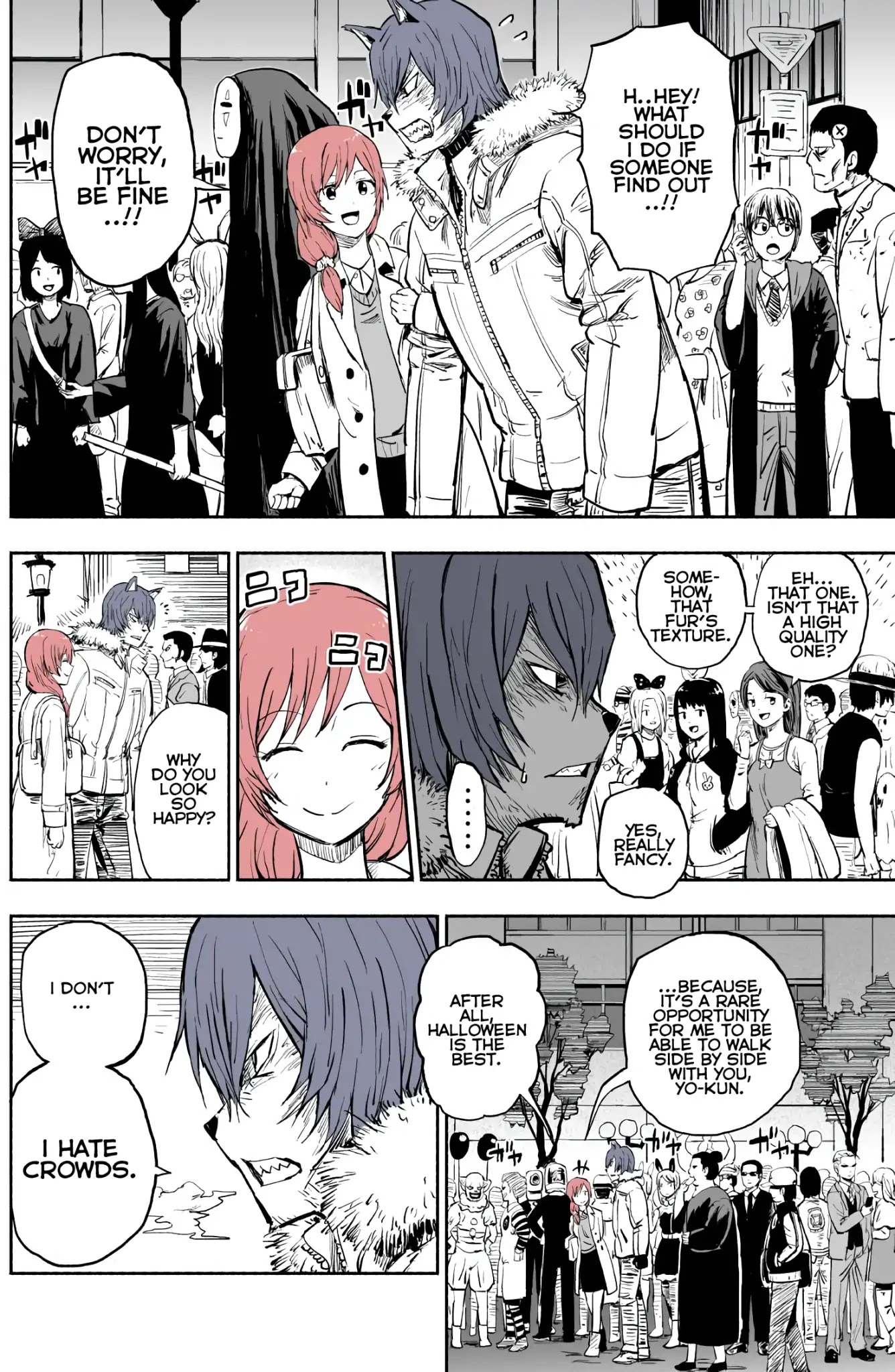 Boyfriend Who Disses Halloween Event Chapter 0 page 3 - Chapter 0: Oneshot