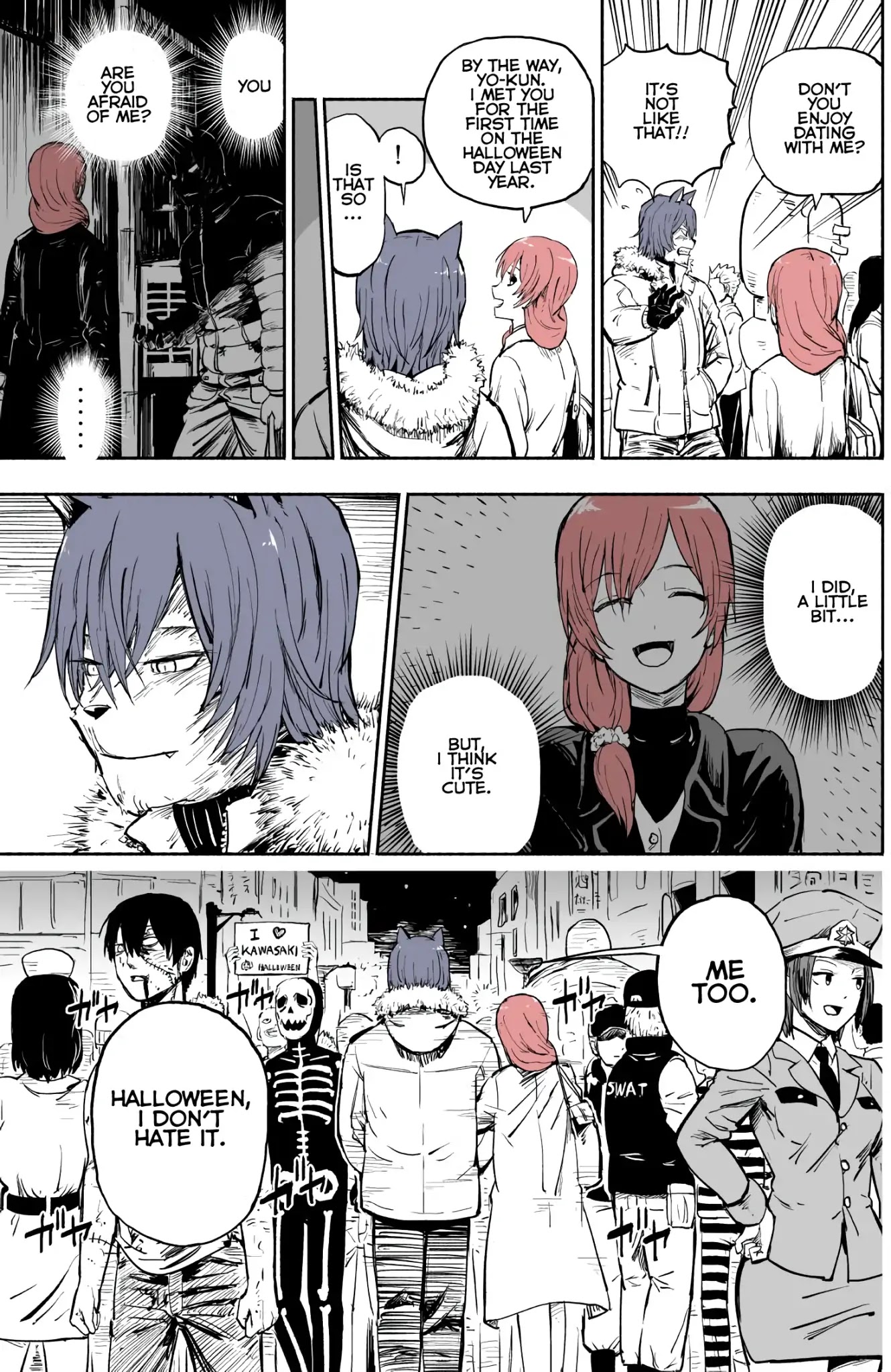 Boyfriend Who Disses Halloween Event Chapter 0 page 4 - Chapter 0: Oneshot