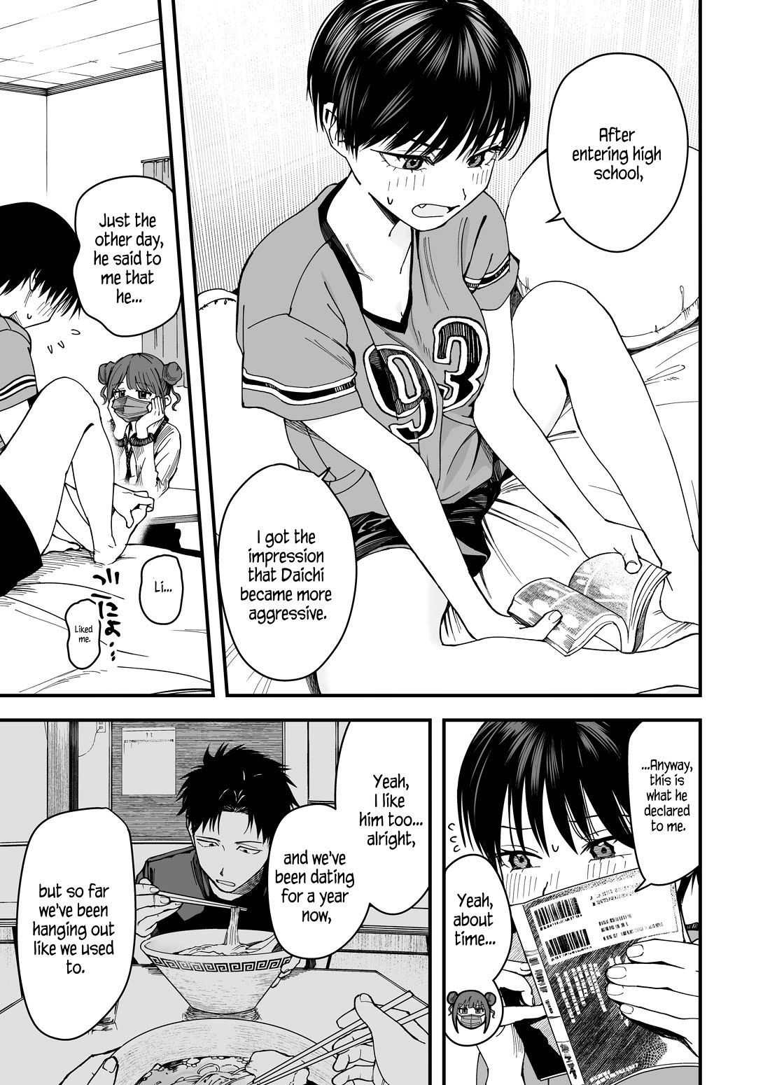 Boyish Girlfriend from Another School Chapter 10 page 1 - Chapter 10: My boyish girlfriend is pretty damn cute in adult clothes