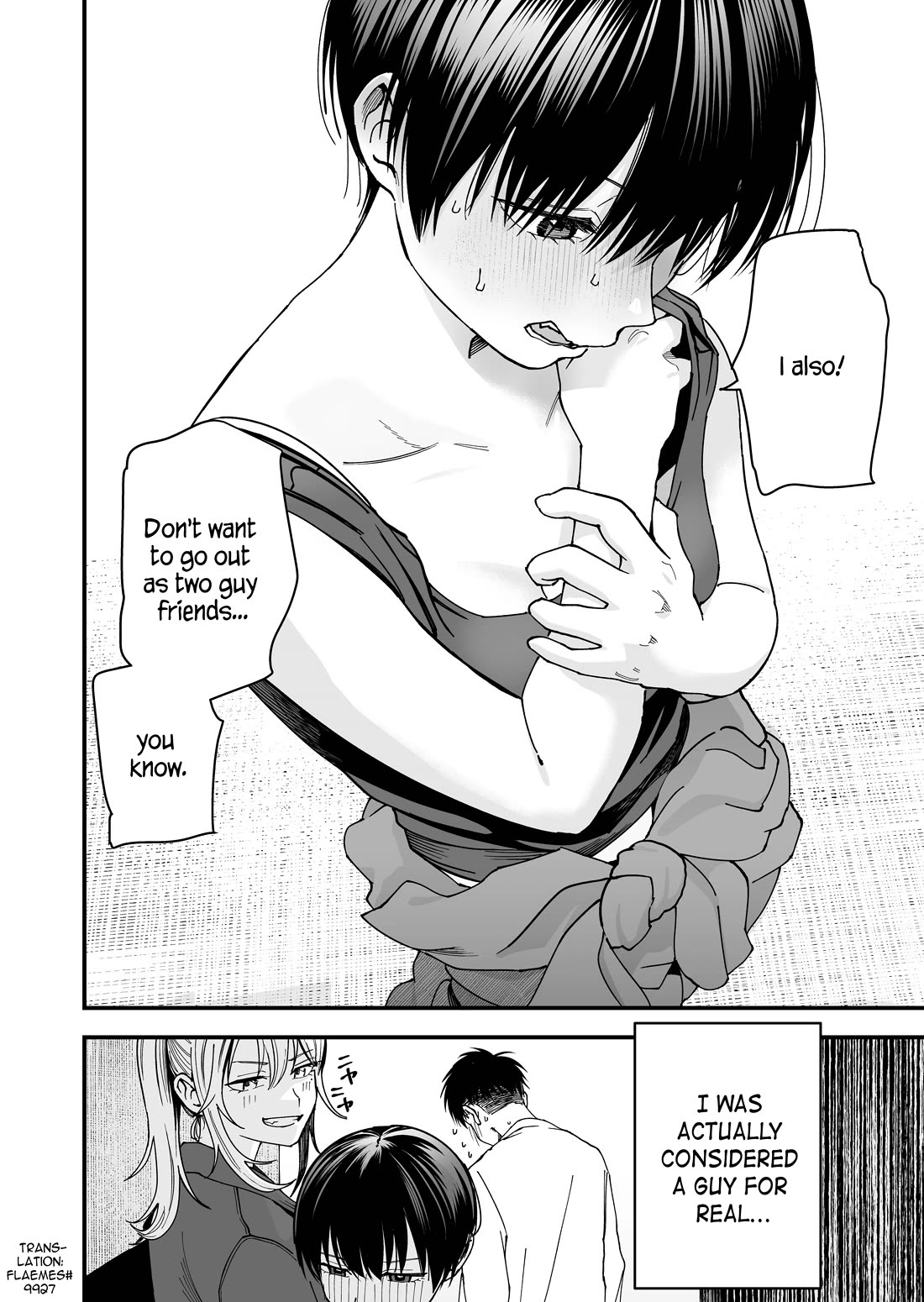 Boyish Girlfriend from Another School Chapter 11 page 8 - Chapter 11: My boyish girlfriend is pretty damn cute in coveralls