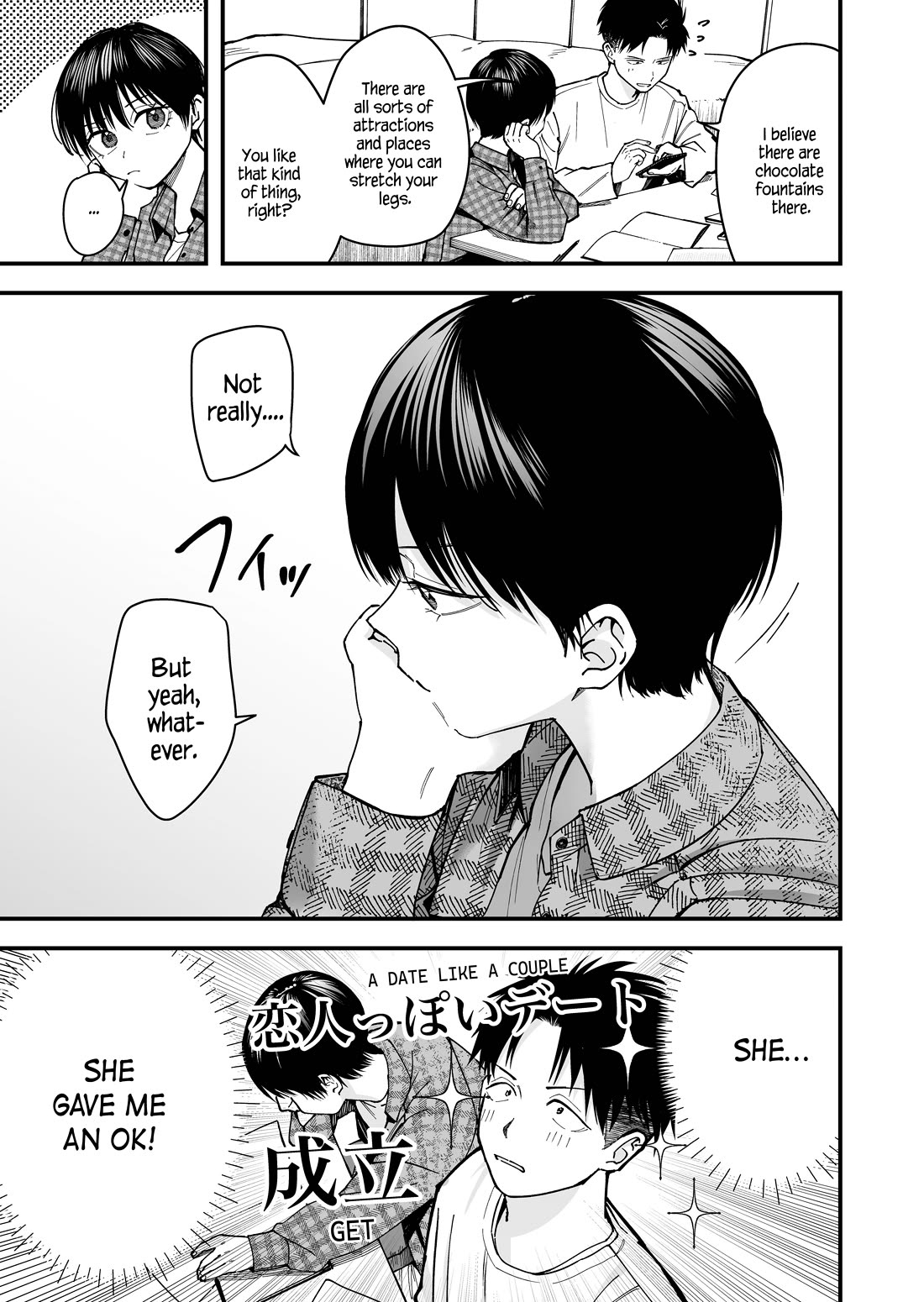 Boyish Girlfriend from Another School Chapter 12 page 3 - Chapter 12: My boyish girlfriend picked out some pretty damn cute clothes for a date tonight
