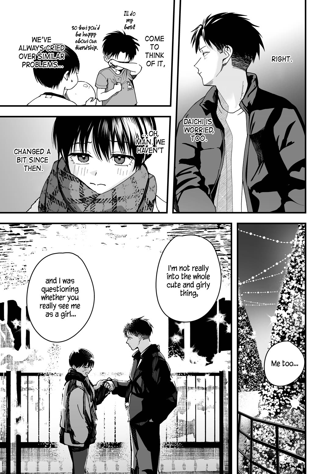 Boyish Girlfriend from Another School Chapter 13 page 7 - Chapter 13: My first date with my boyish girlfriend was tough