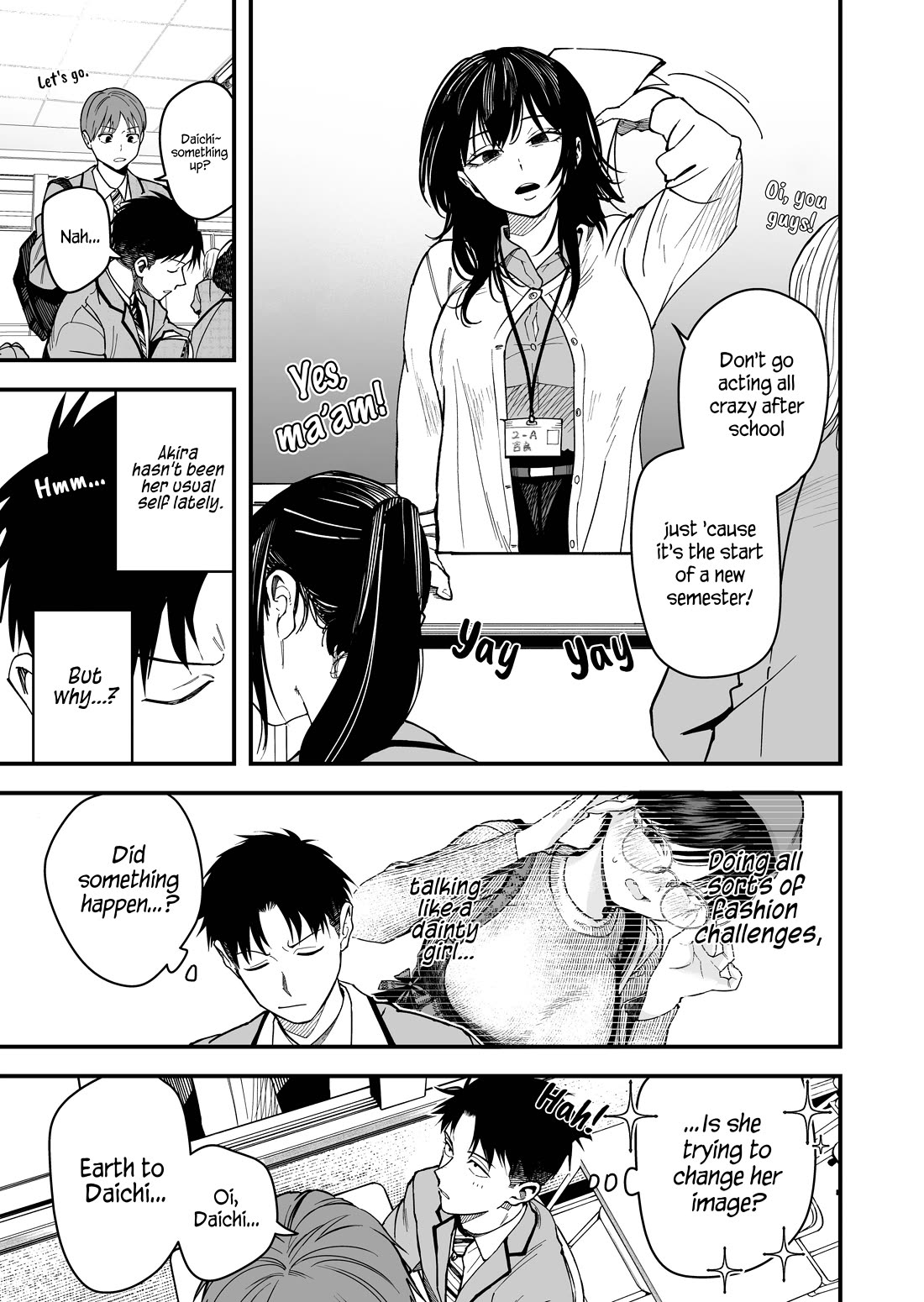 Boyish Girlfriend from Another School Chapter 17 page 1 - Chapter 17