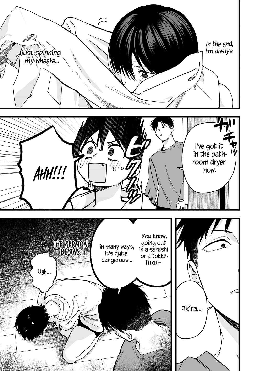 Boyish Girlfriend from Another School Chapter 19 page 7 - Chapter 19: My boyish girlfriend's tokkōfuku is pretty damn cute