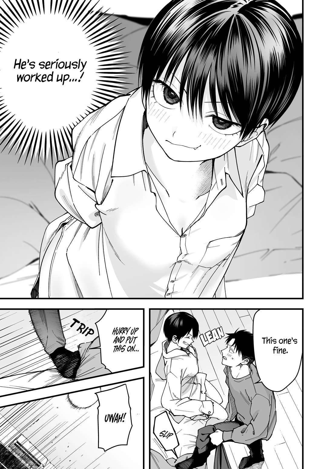 Boyish Girlfriend from Another School Chapter 20 page 3 - Chapter 20: My boyish girlfriend's boyfriend-shirt is pretty damn cute