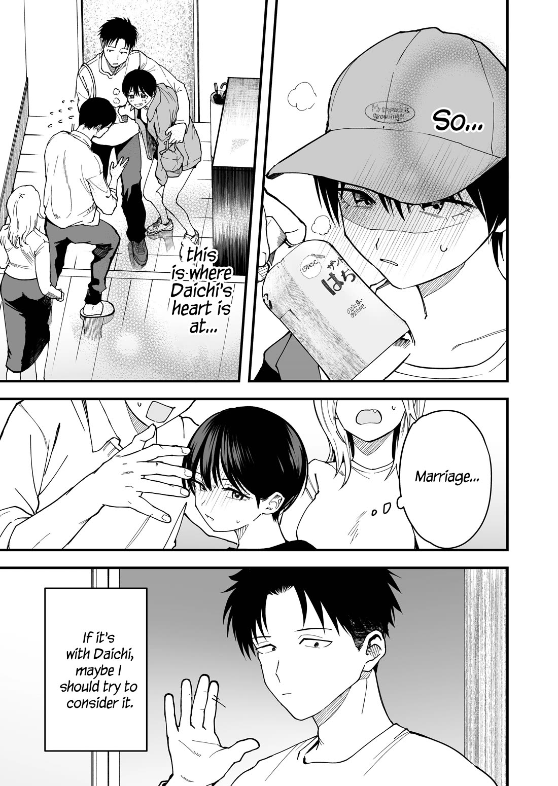 Boyish Girlfriend from Another School Chapter 21 page 11 - Chapter 21: My boyish girlfriend's adult form is pretty damn cute