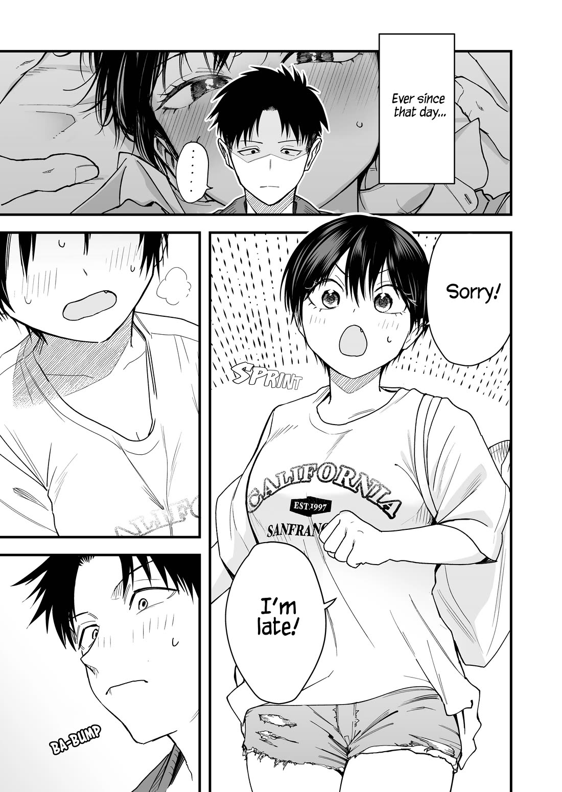 Boyish Girlfriend from Another School Chapter 22 page 1 - Chapter 22: I'm pretty damn preoccupied with my boyish girlfriend's feminine traits