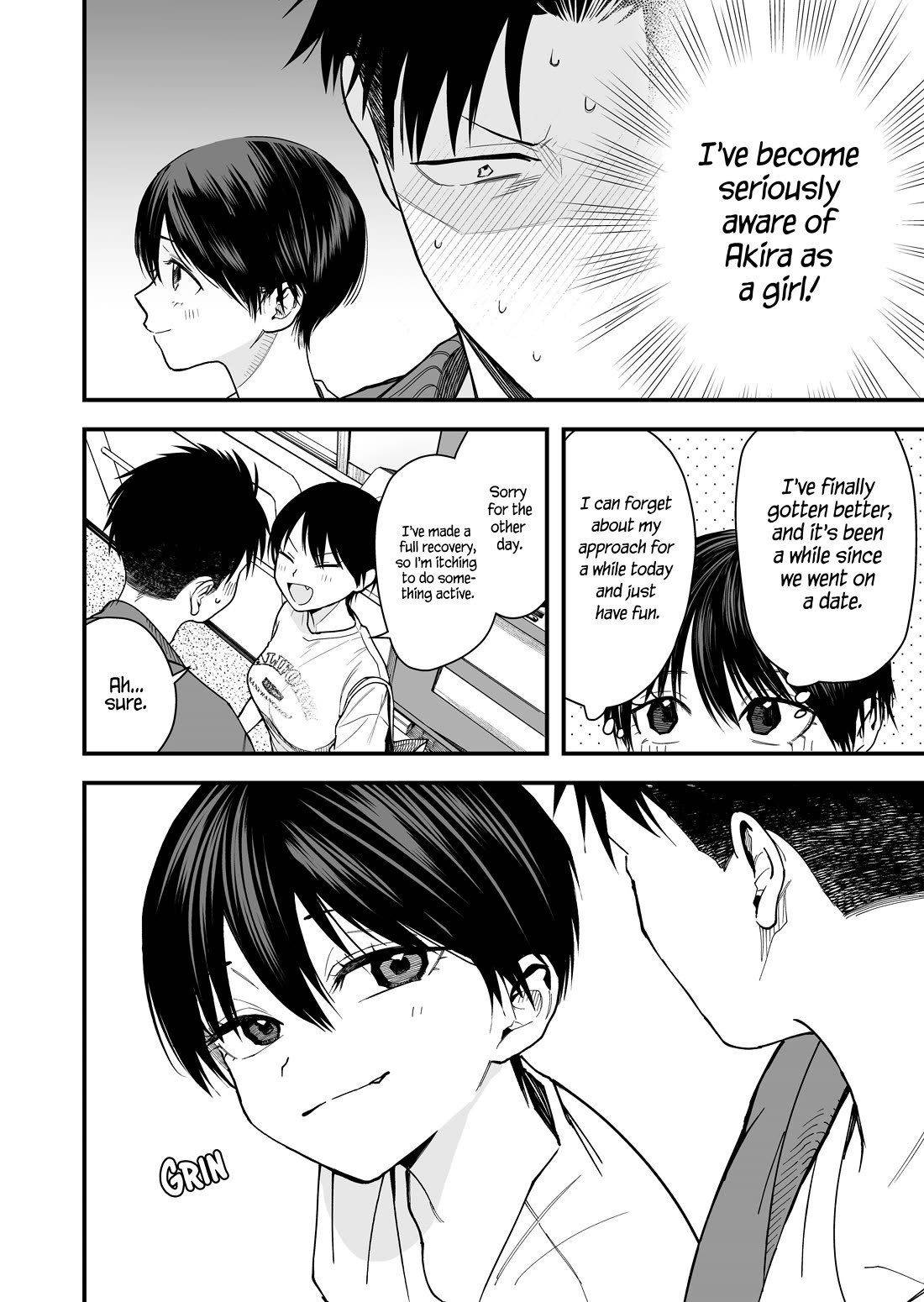 Boyish Girlfriend from Another School Chapter 22 page 2 - Chapter 22: I'm pretty damn preoccupied with my boyish girlfriend's feminine traits