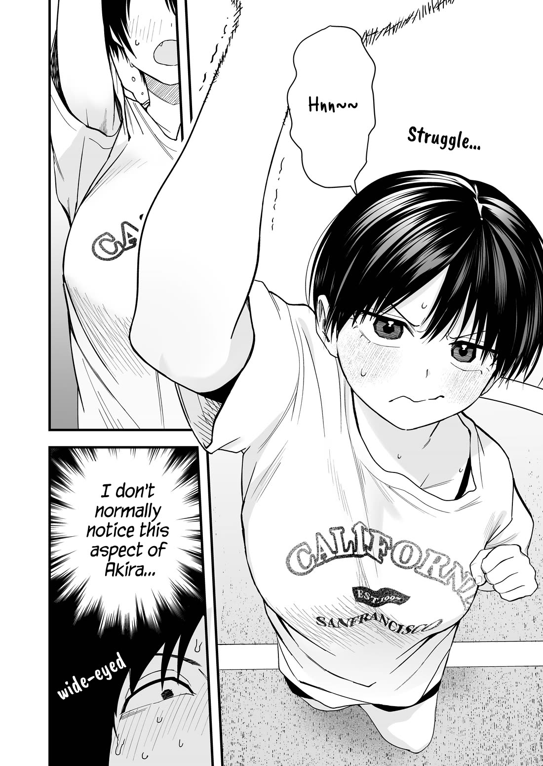 Boyish Girlfriend from Another School Chapter 22 page 6 - Chapter 22: I'm pretty damn preoccupied with my boyish girlfriend's feminine traits