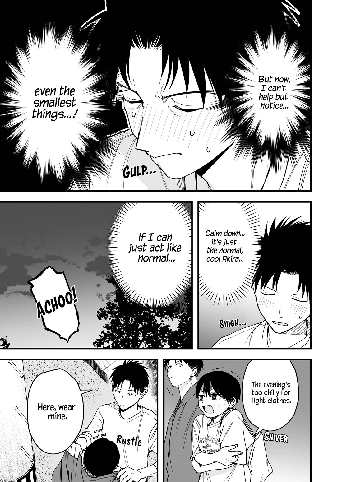 Boyish Girlfriend from Another School Chapter 22 page 9 - Chapter 22: I'm pretty damn preoccupied with my boyish girlfriend's feminine traits