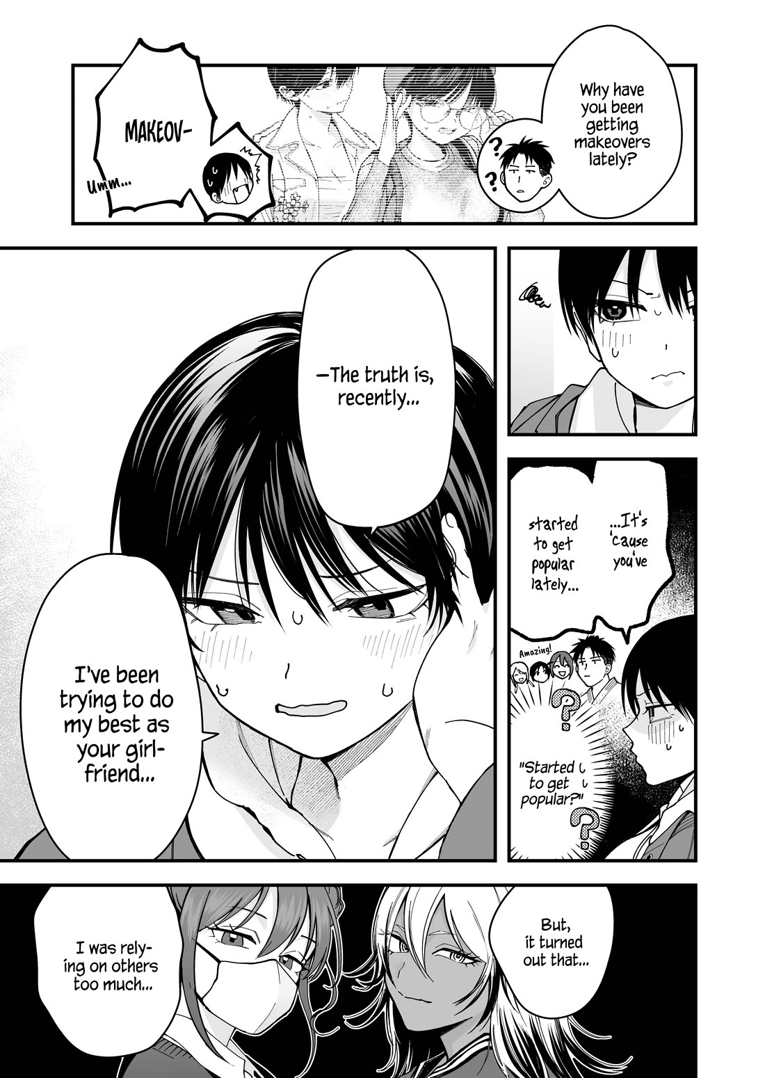 Boyish Girlfriend from Another School Chapter 24 page 3 - Chapter 24: When she's trying her best, my boyish girlfriend is pretty damn cute