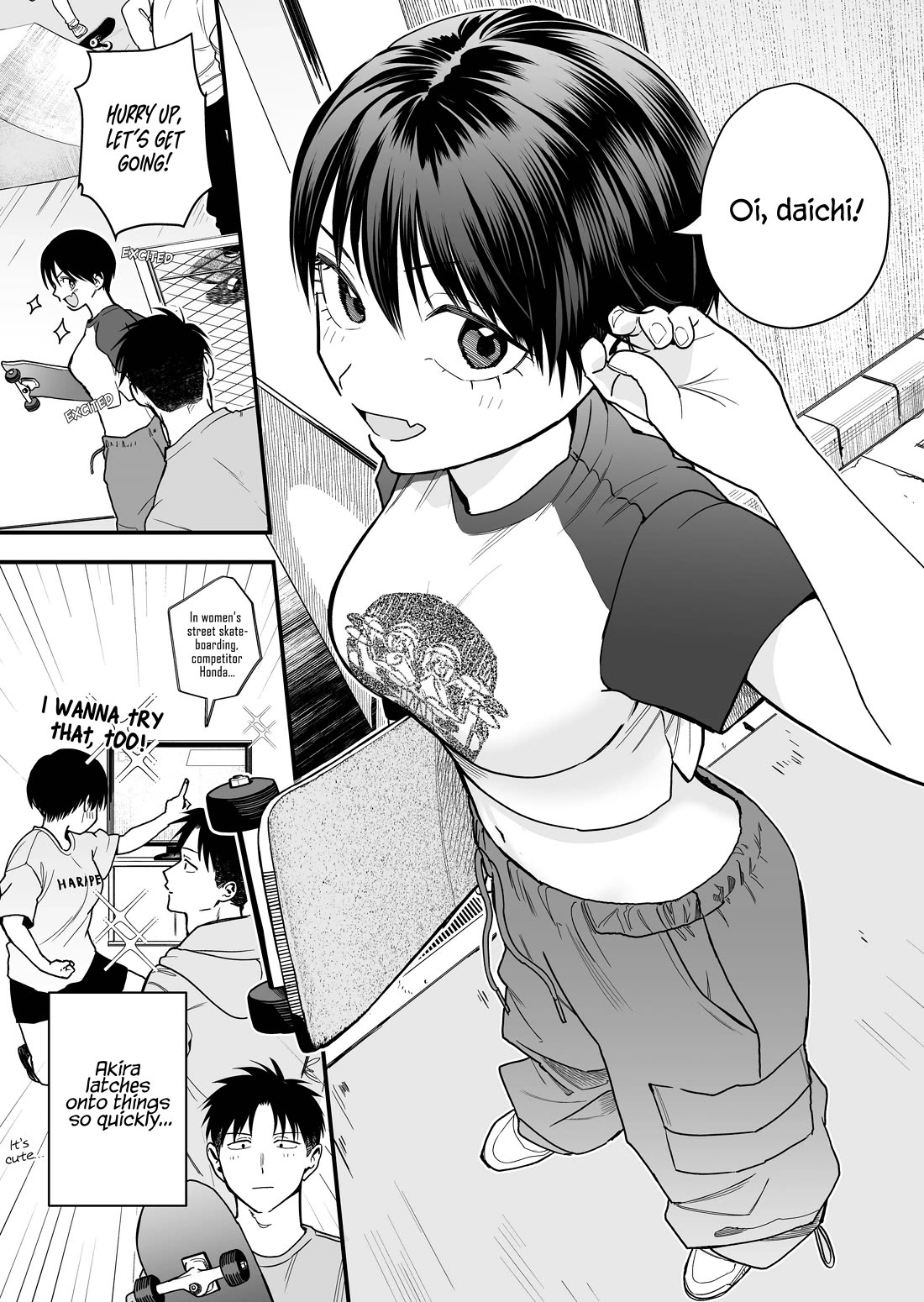 Boyish Girlfriend from Another School Chapter 27 page 1 - Chapter 27
