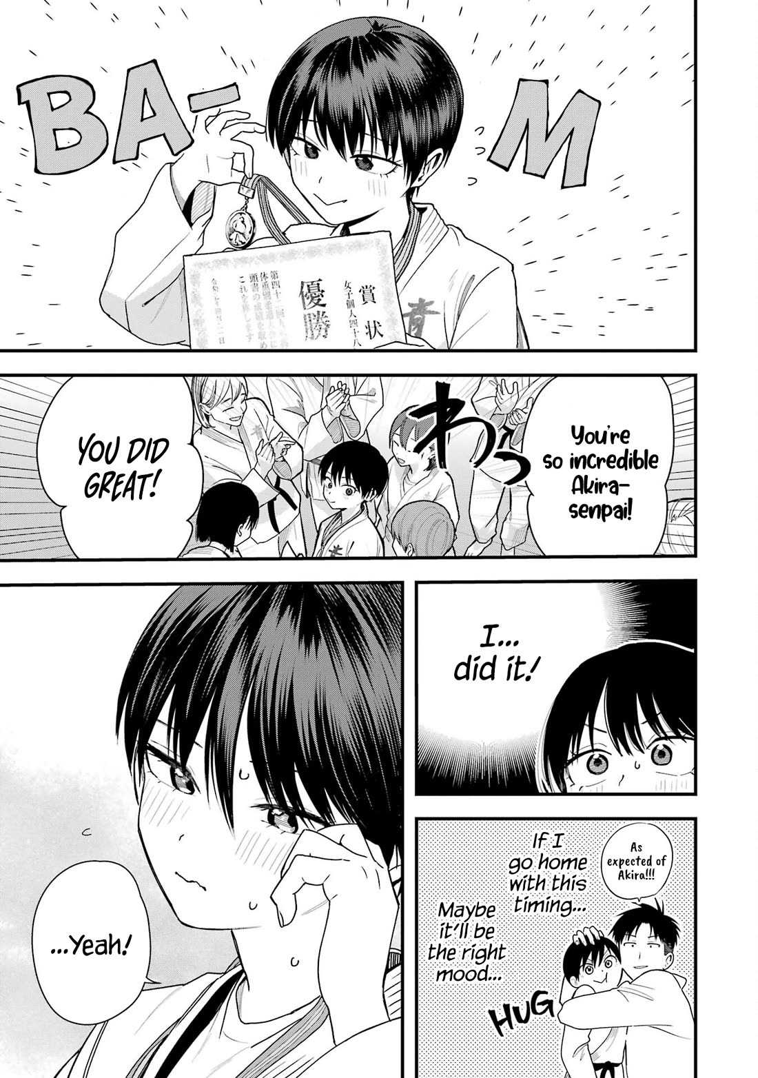 Boyish Girlfriend from Another School Chapter 28 page 5 - Chapter 28: My boyish girlfriend's Judo skills are pretty damn good