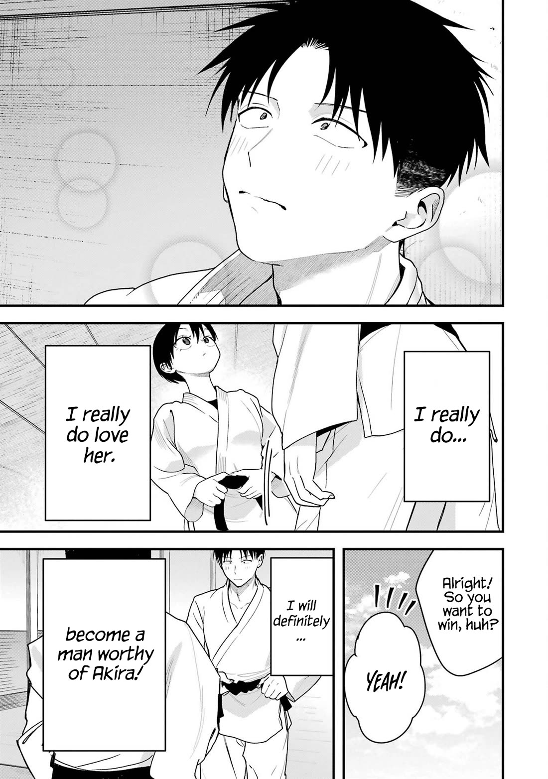 Boyish Girlfriend from Another School Chapter 29 page 9 - Chapter 29: I want to become a man worthy of my boyish girlfriend