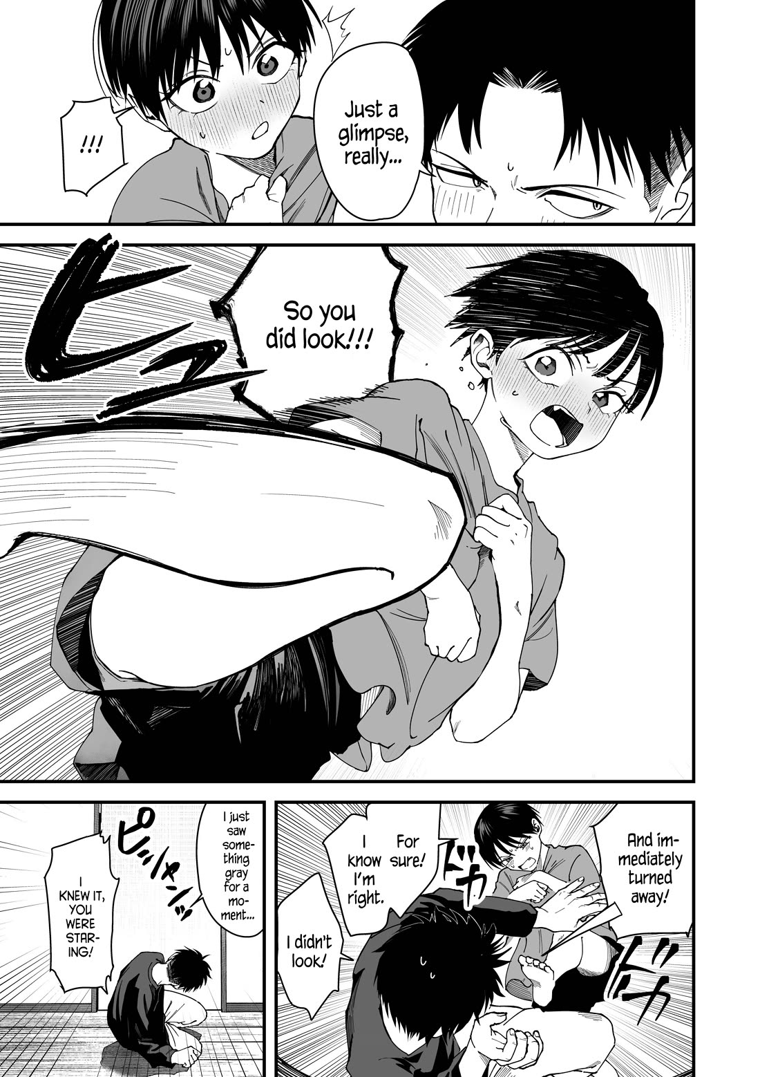 Boyish Girlfriend from Another School Chapter 3 page 5 - Chapter 3: My boyish girlfriend's loungewear is too baggy