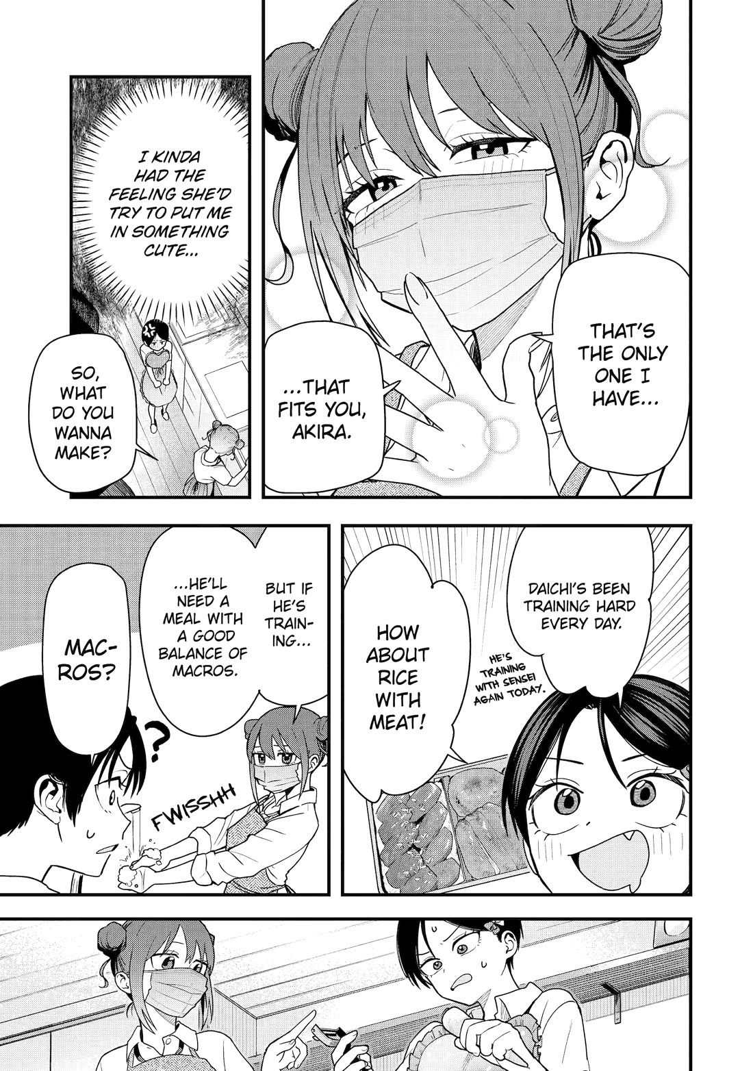 Boyish Girlfriend from Another School Chapter 32 page 5 - Chapter 32: My Boyish Girlfriend's Love Bento Makes Me Too Happy