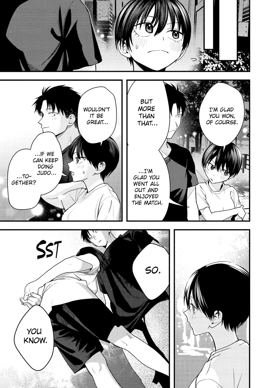 Boyish Girlfriend from Another School Chapter 34 page 17 - Chapter 34: Just Being Here With My Boyish Girlfriend Makes Me Happy