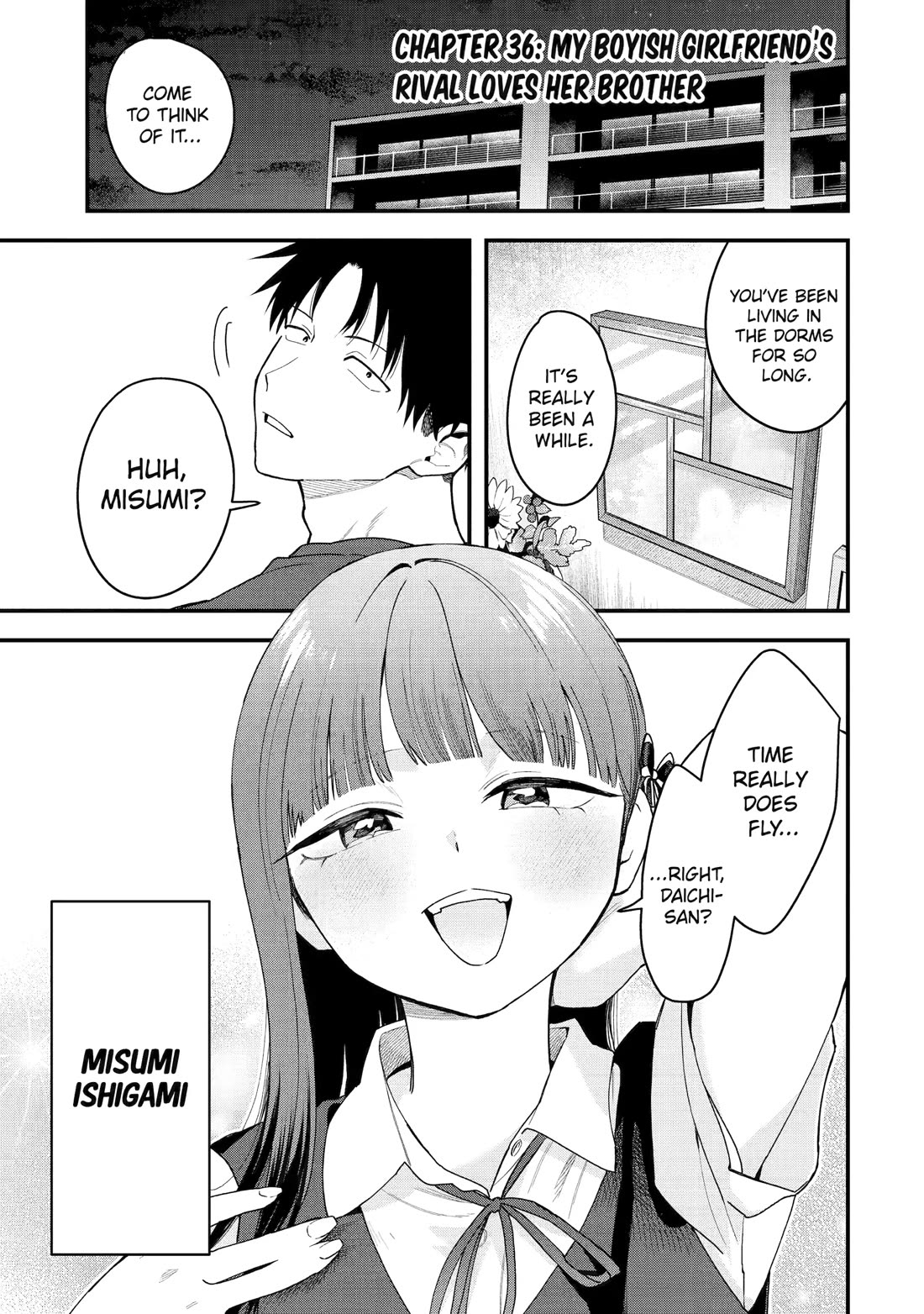 Boyish Girlfriend from Another School Chapter 36 page 1 - Chapter 36