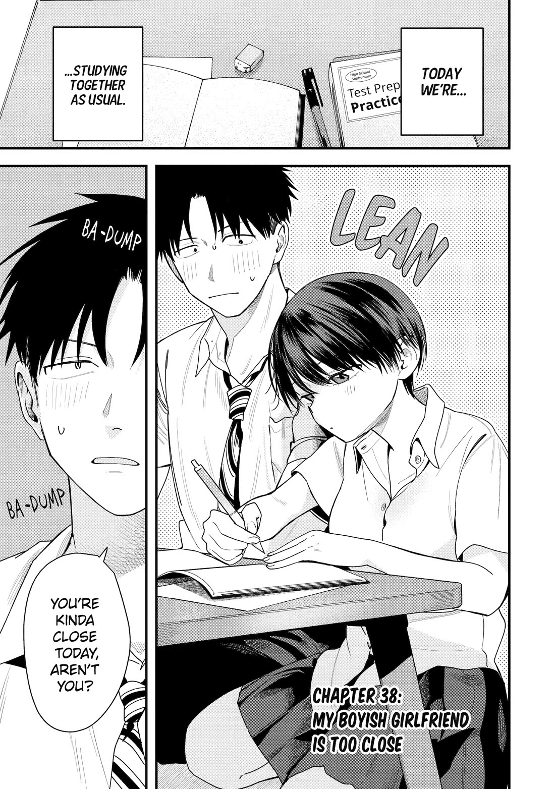 Boyish Girlfriend from Another School Chapter 38 page 1 - Chapter 38: My Boyish Girlfriend is Too Close