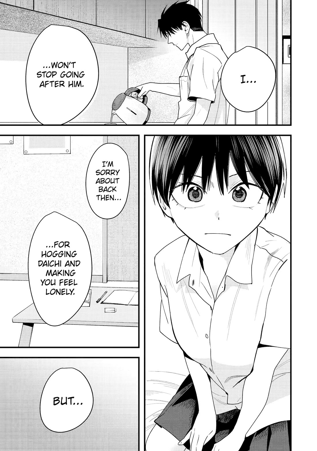 Boyish Girlfriend from Another School Chapter 38 page 17 - Chapter 38: My Boyish Girlfriend is Too Close