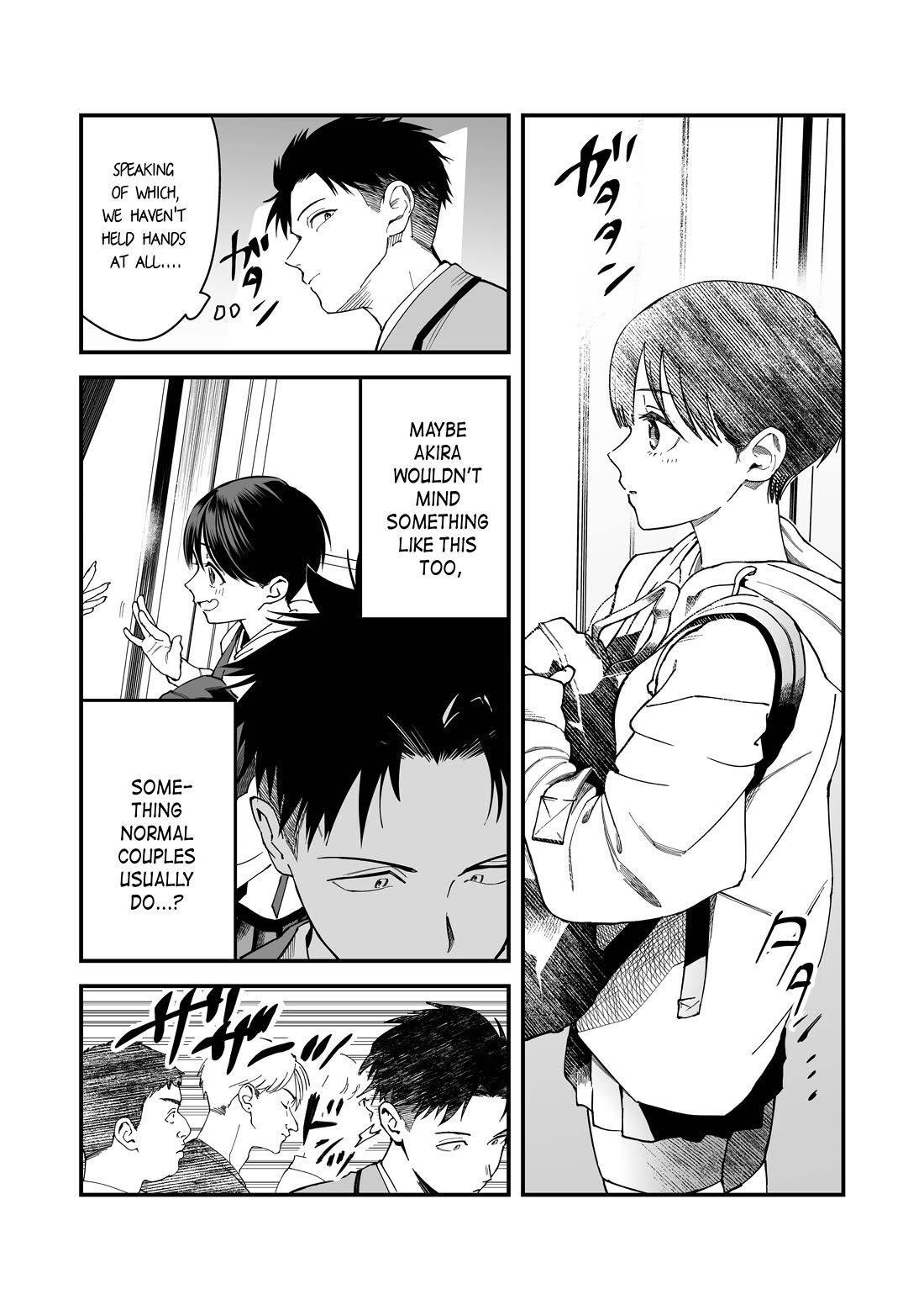 Boyish Girlfriend from Another School Chapter 4 page 4 - Chapter 4: My boyish girlfriend and I tried to secretly hold hands