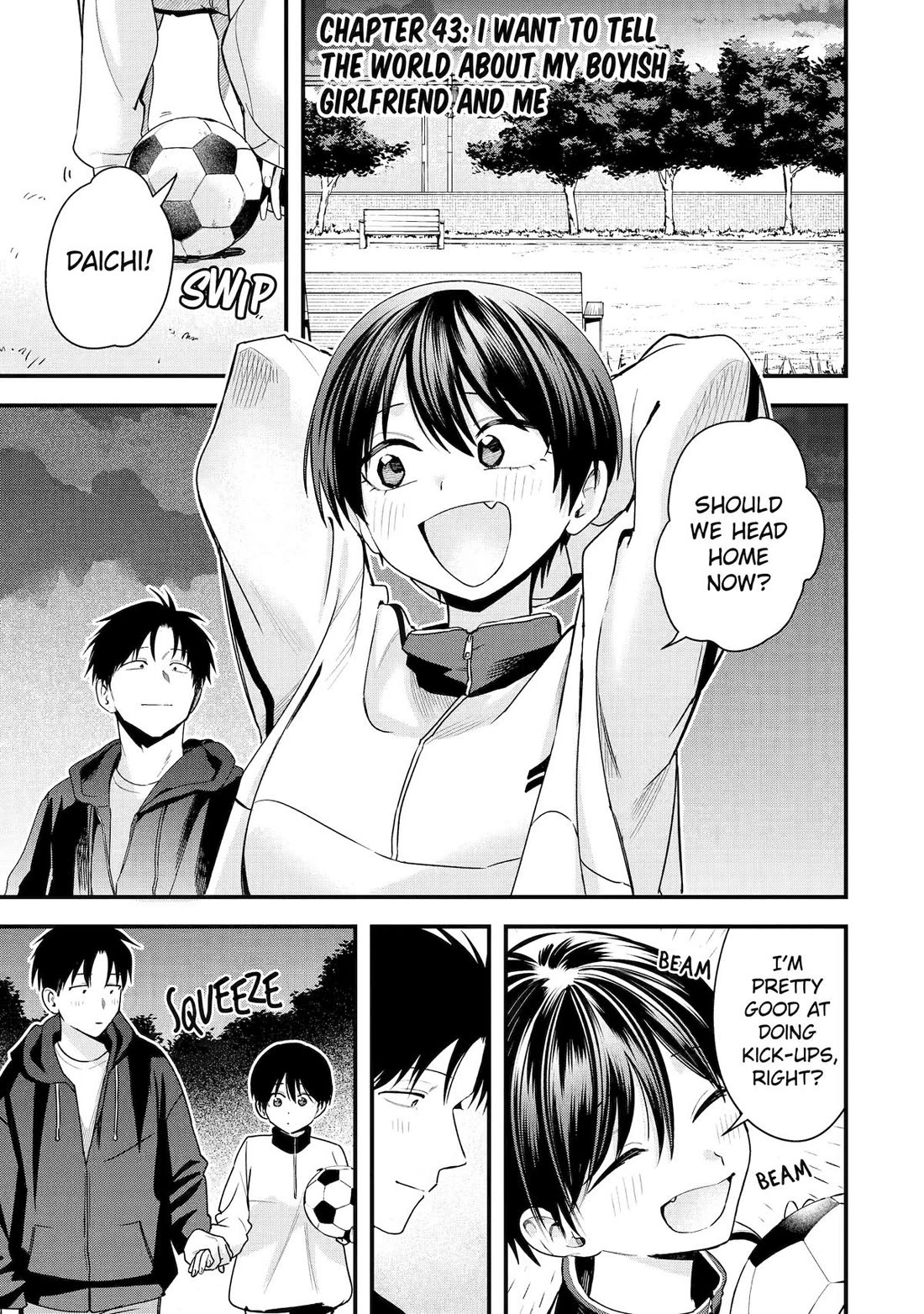 Boyish Girlfriend from Another School Chapter 43 page 1 - Chapter 43