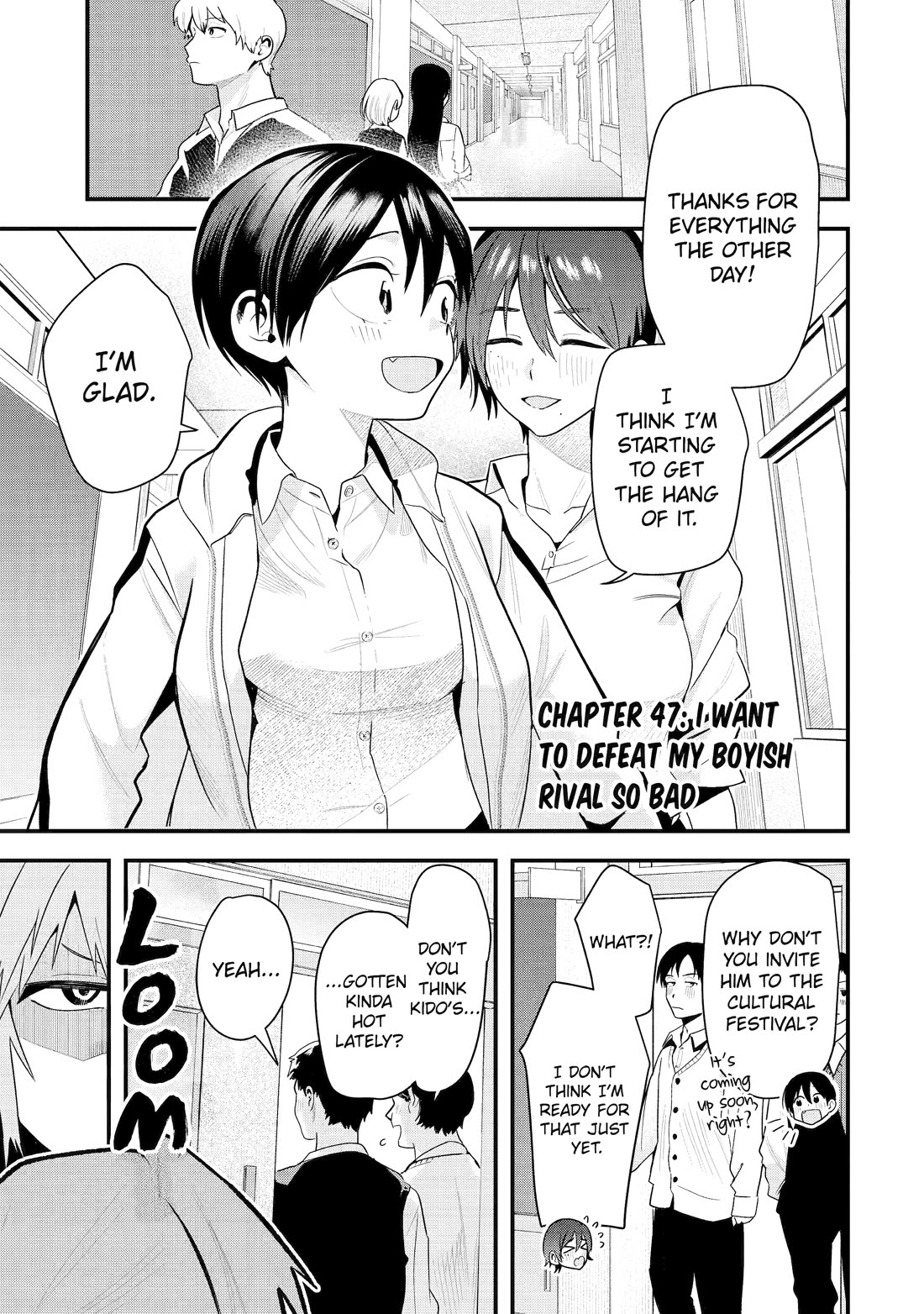 Boyish Girlfriend from Another School Chapter 47 page 1 - Chapter 47