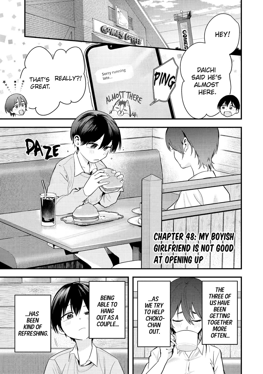 Boyish Girlfriend from Another School Chapter 48 page 1 - Chapter 48