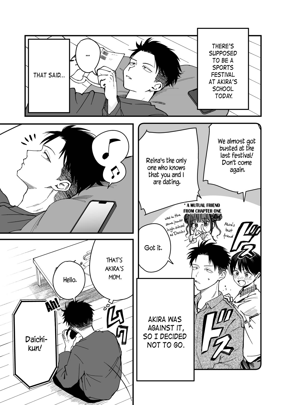 Boyish Girlfriend from Another School Chapter 5 page 1 - Chapter 5: How I went to my boyish girlfriend's sports festival