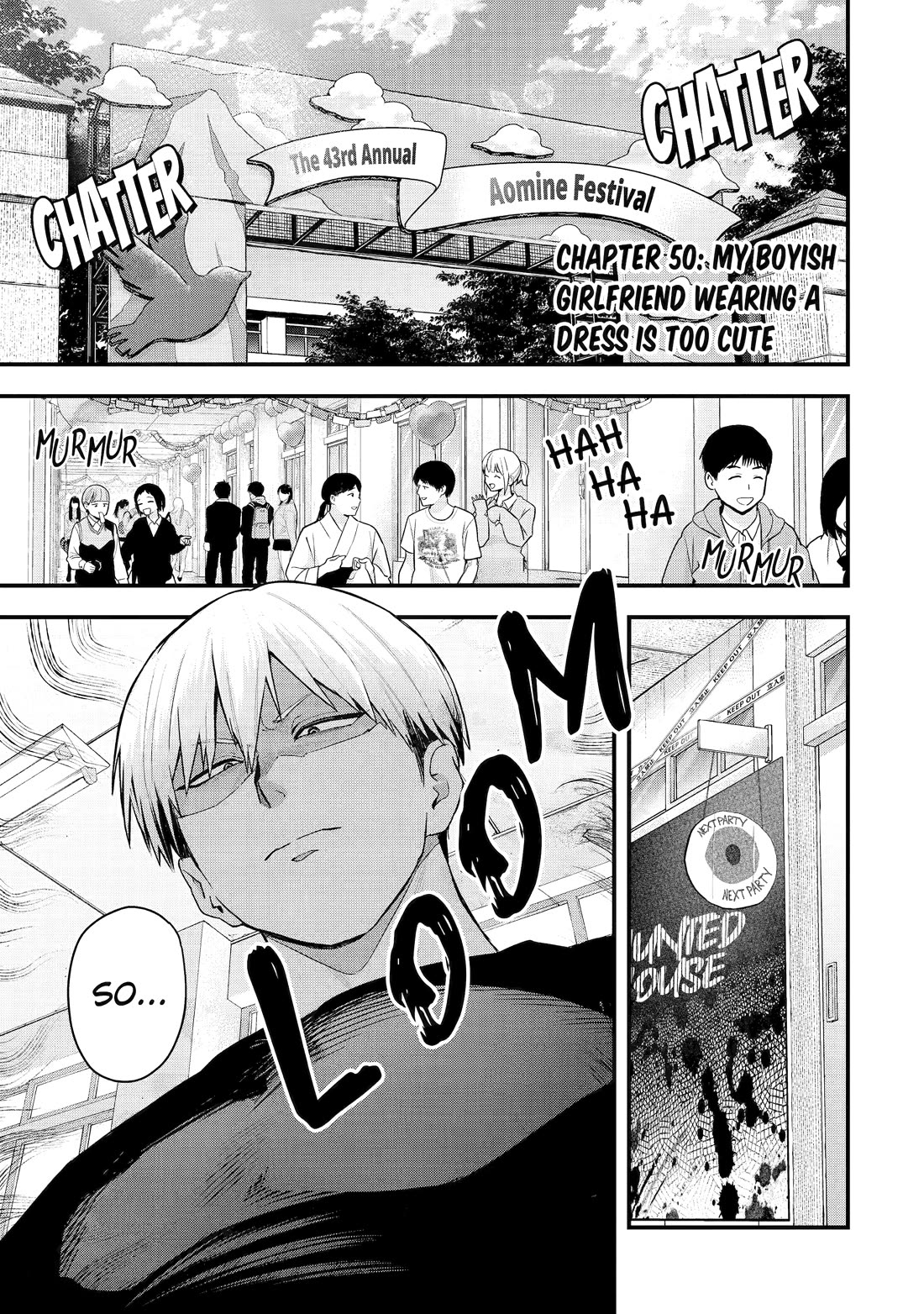 Boyish Girlfriend from Another School Chapter 50 page 1 - Chapter 50
