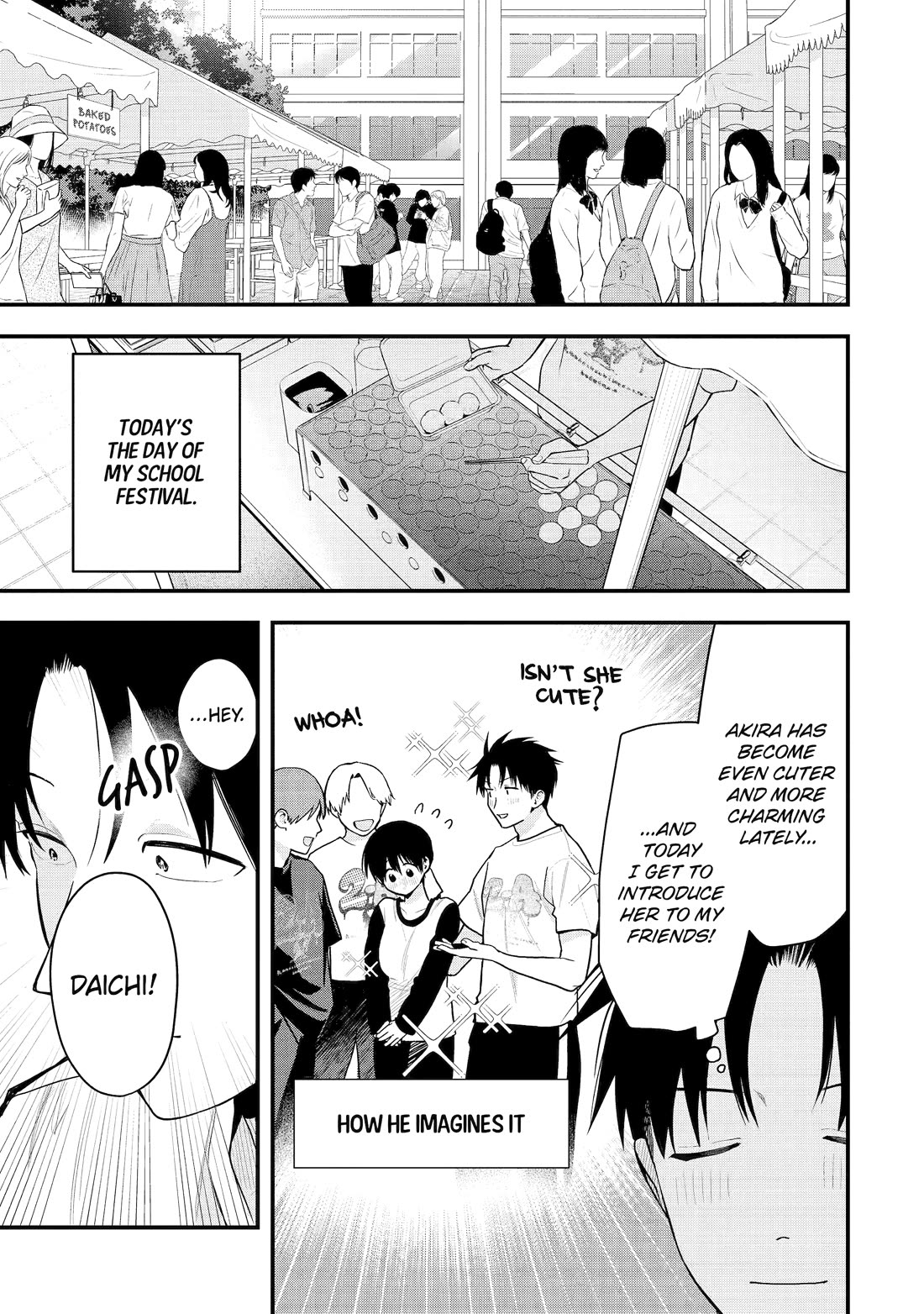 Boyish Girlfriend from Another School Chapter 51 page 3 - Chapter 51