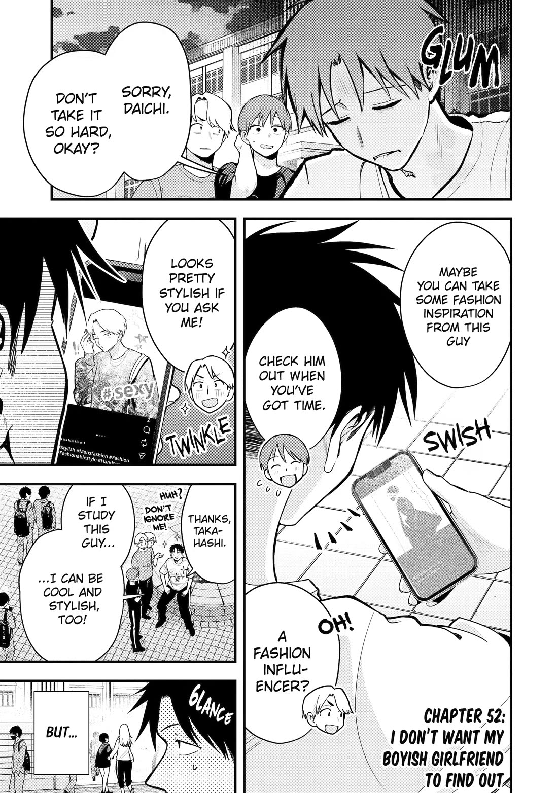 Boyish Girlfriend from Another School Chapter 52 page 1 - Chapter 52