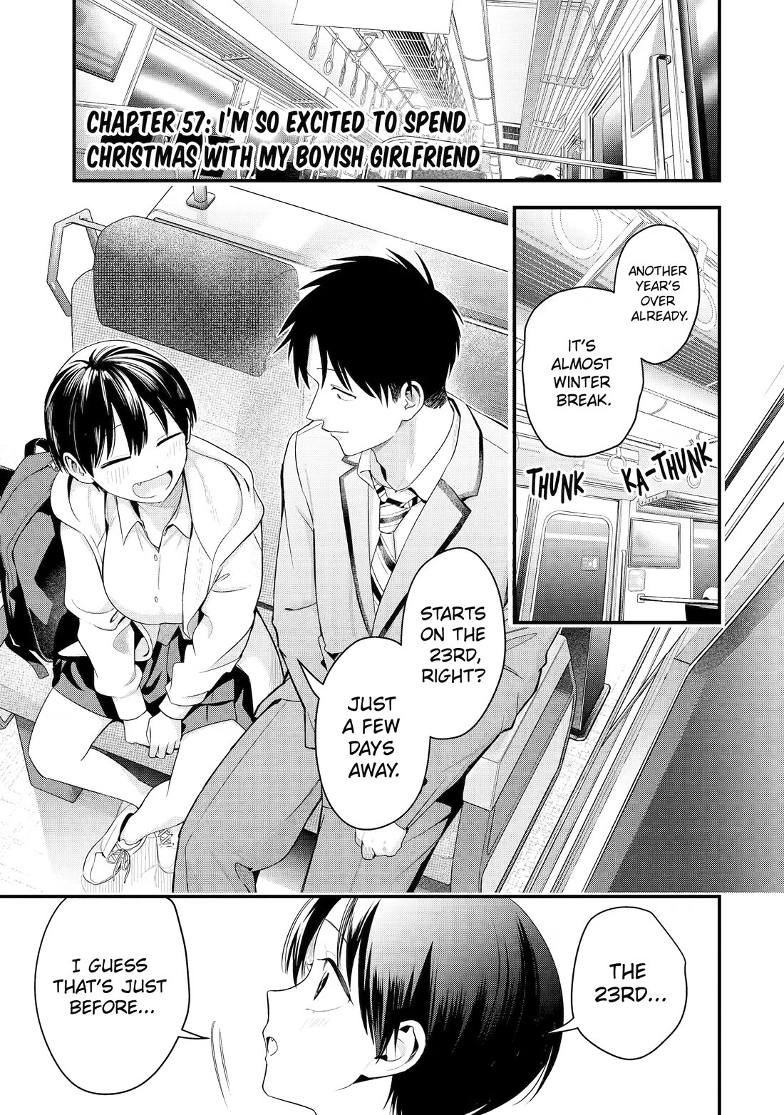 Boyish Girlfriend from Another School Chapter 57 page 1 - Chapter 57