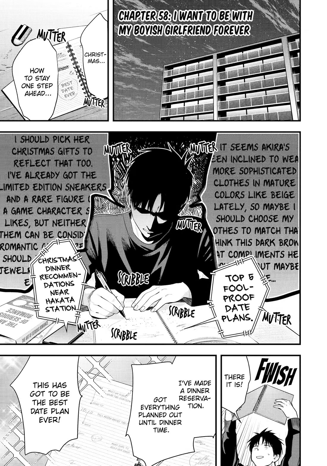 Boyish Girlfriend from Another School Chapter 58 page 1 - Chapter 58