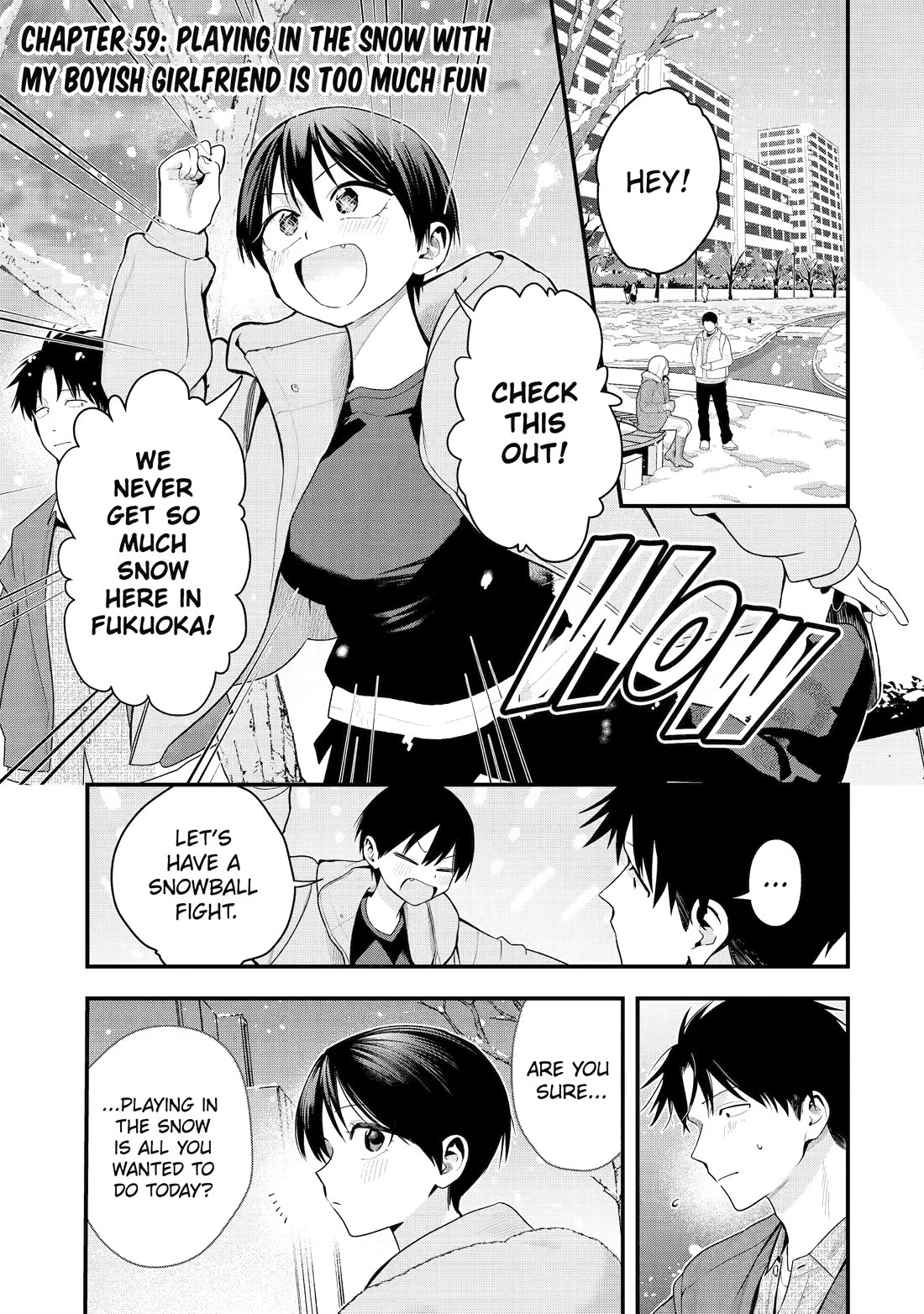 Boyish Girlfriend from Another School Chapter 59 page 1 - Chapter 59