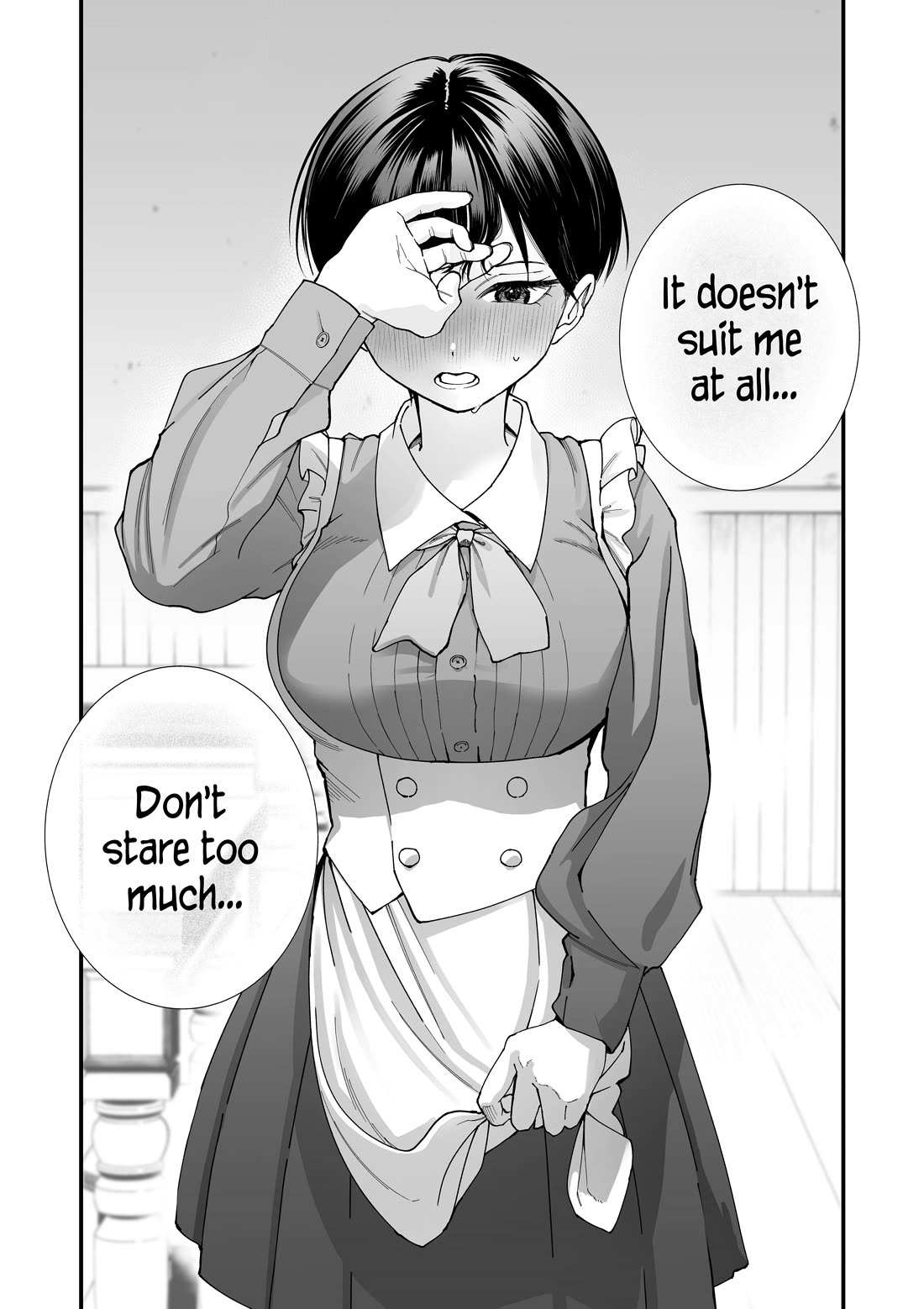 Boyish Girlfriend from Another School Chapter 6 page 6 - Chapter 6: My boyish girlfriend's work uniform is pretty damn cute