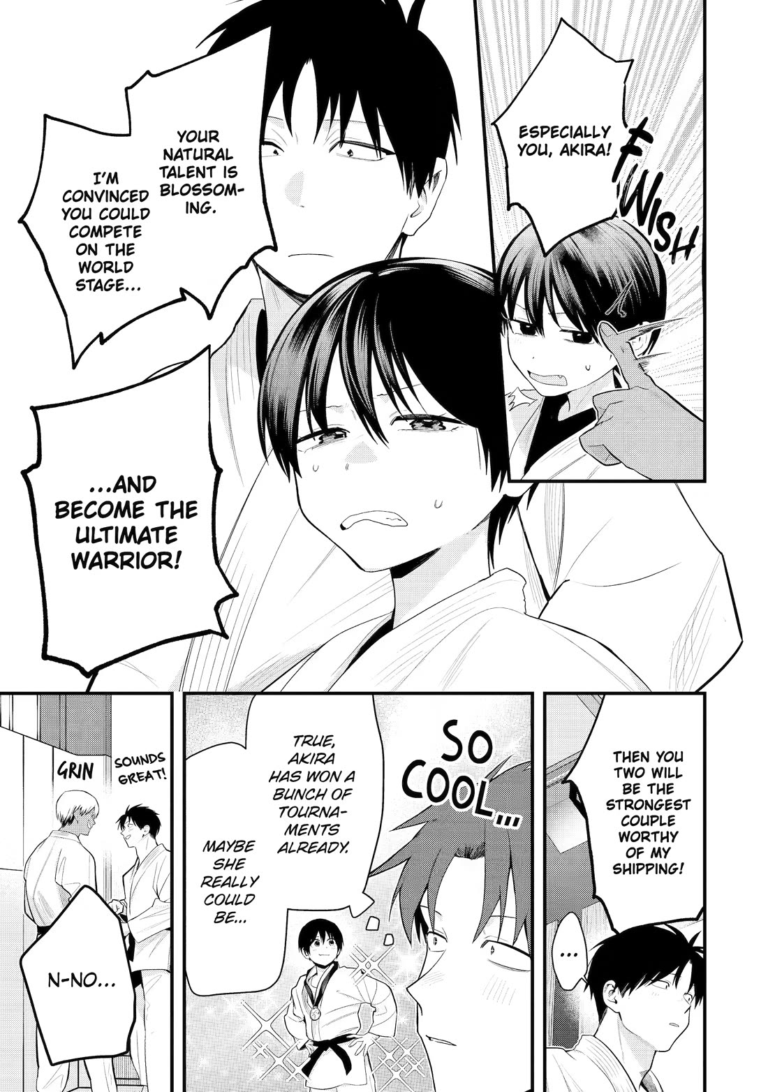 Boyish Girlfriend from Another School Chapter 60 page 9 - Chapter 60