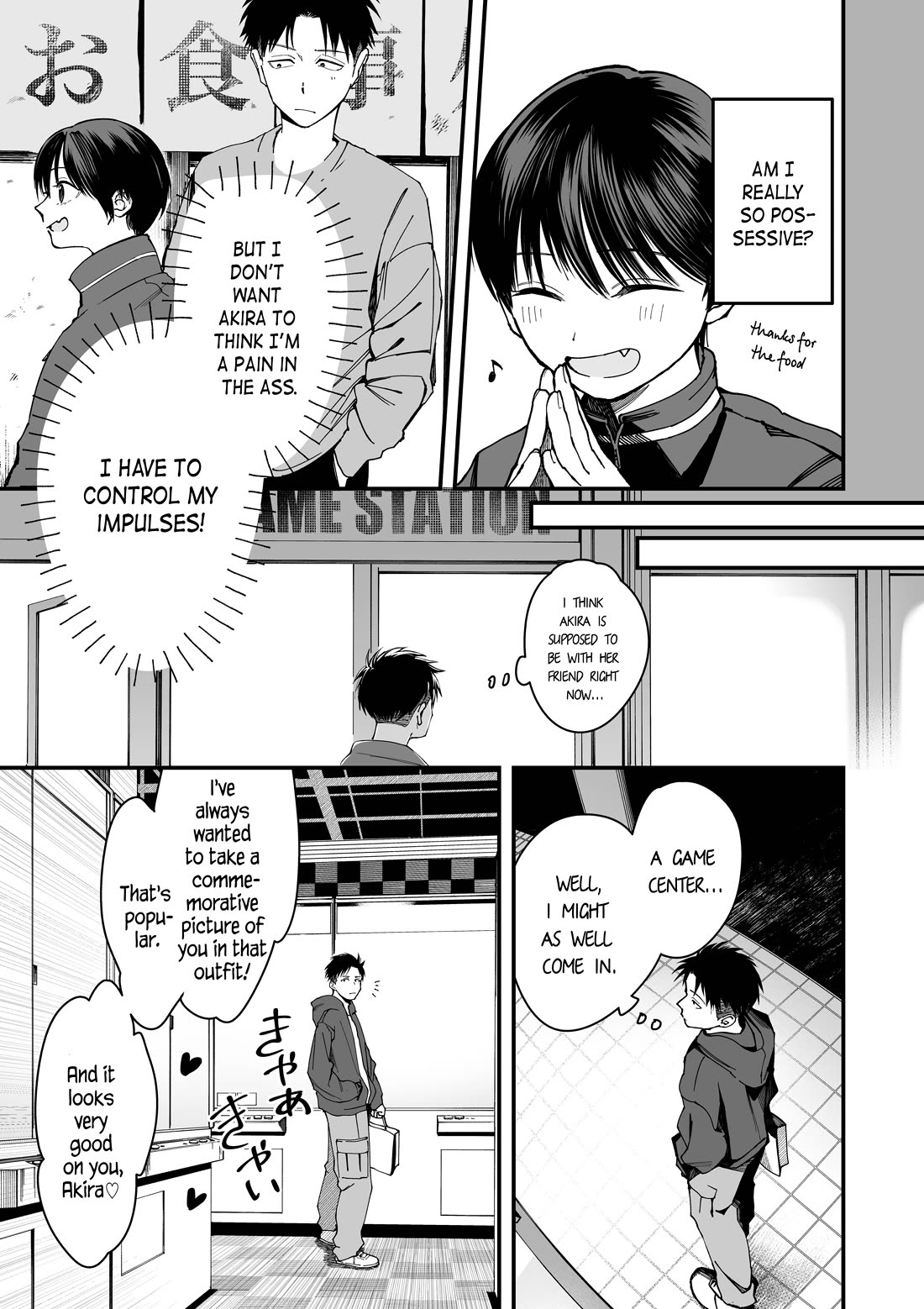 Boyish Girlfriend from Another School Chapter 7 page 3 - Chapter 7: My boyish girlfriend dressed up as a gyaru is pretty damn cute