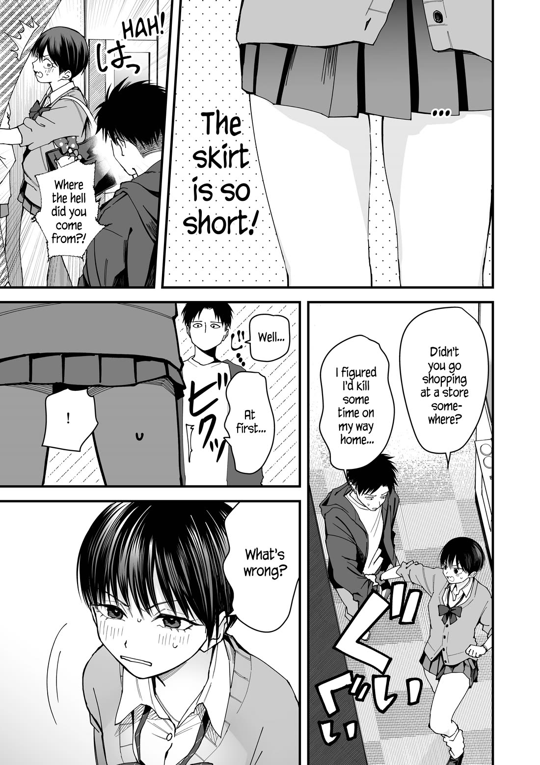 Boyish Girlfriend from Another School Chapter 7 page 5 - Chapter 7: My boyish girlfriend dressed up as a gyaru is pretty damn cute