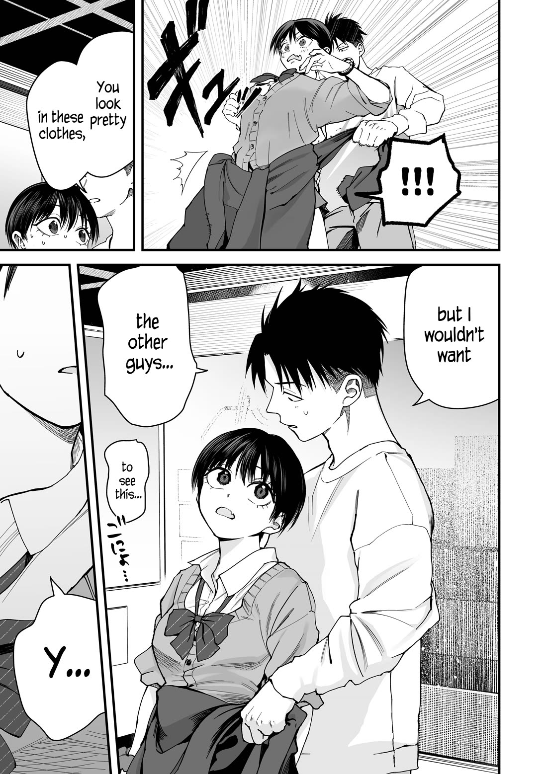 Boyish Girlfriend from Another School Chapter 7 page 7 - Chapter 7: My boyish girlfriend dressed up as a gyaru is pretty damn cute