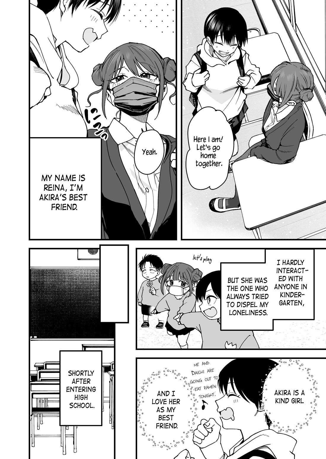 Boyish Girlfriend from Another School Chapter 8 page 2 - Chapter 8: My boyish friend's love situation is really annoying
