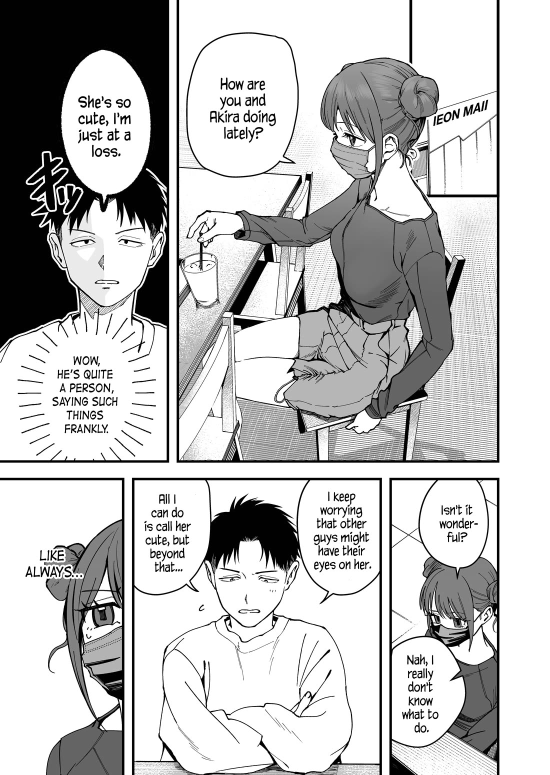 Boyish Girlfriend from Another School Chapter 9 page 1 - Chapter 9: My boyish girlfriend's Halloween costume is pretty damn cute